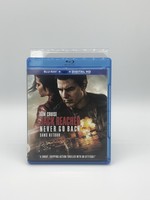 Bluray Jack Reacher Never Go Back Bluray and case ONLY no dvd