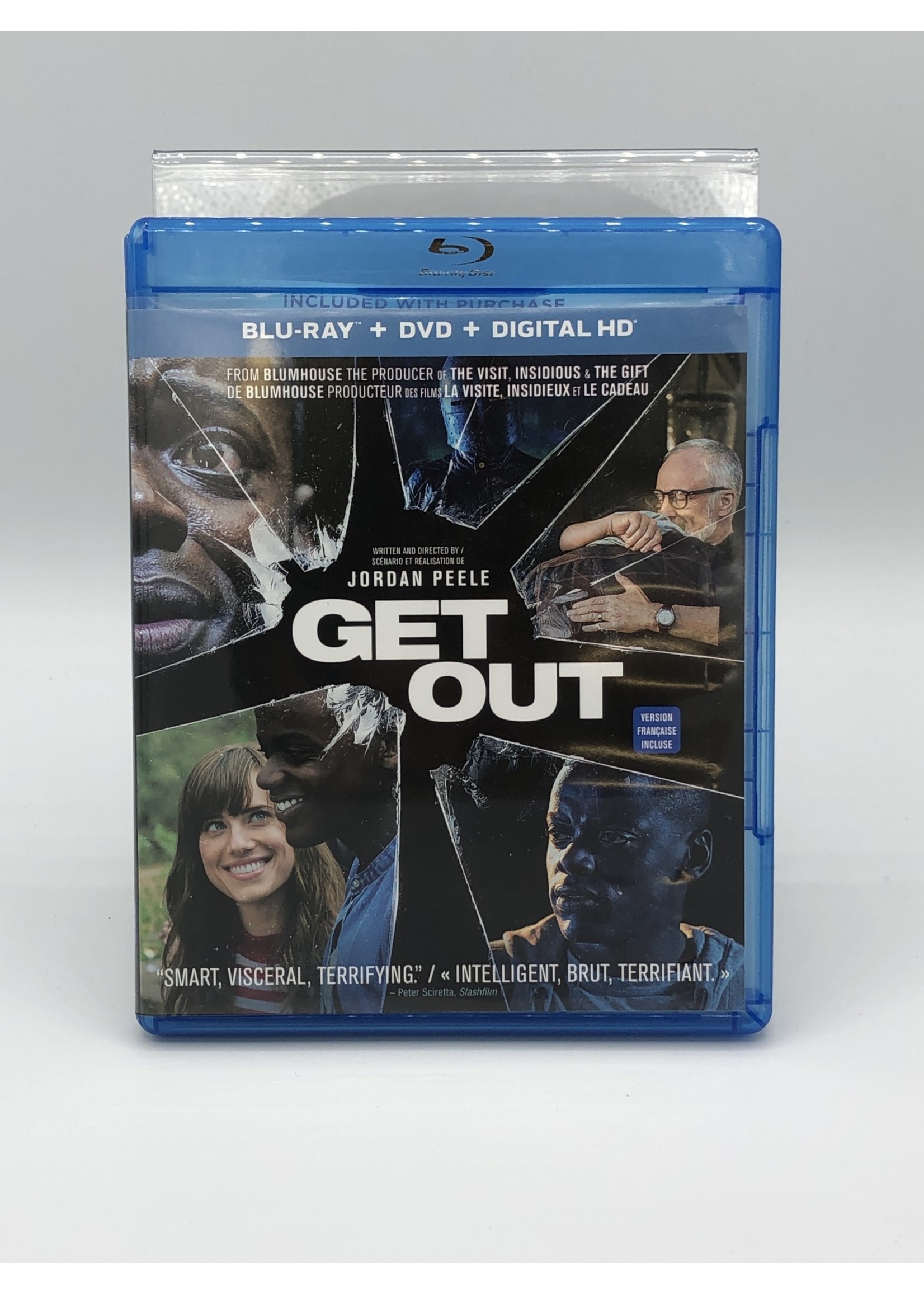 Bluray Get Out Bluray + DVD