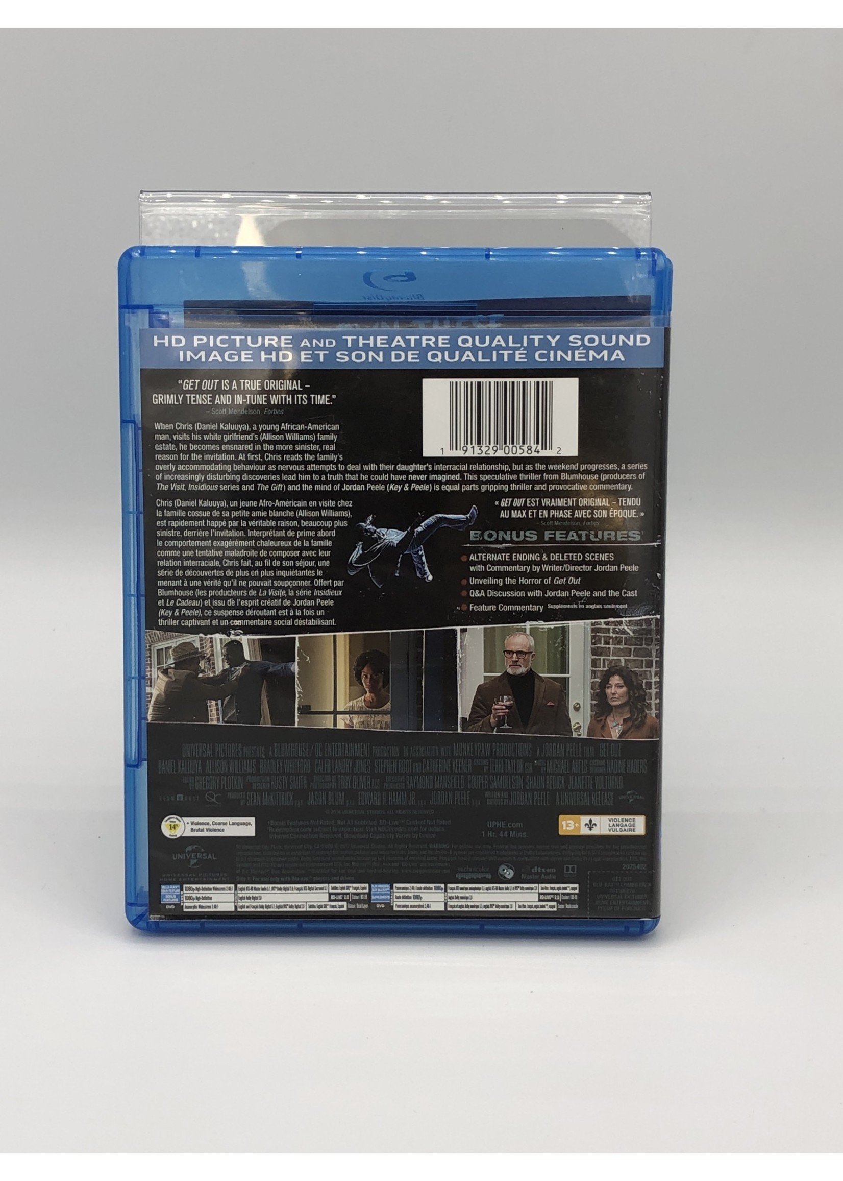 Bluray Get Out Bluray + DVD