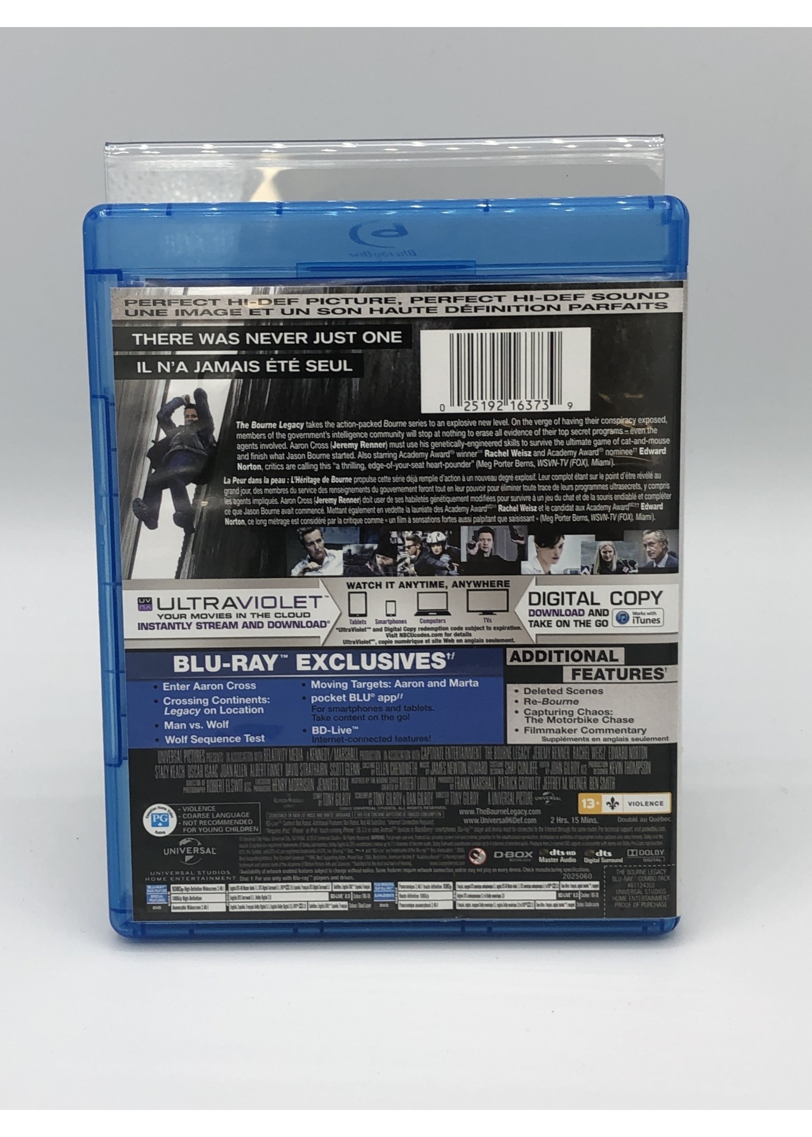 Bluray The Bourne Legacy Bluray + DVD