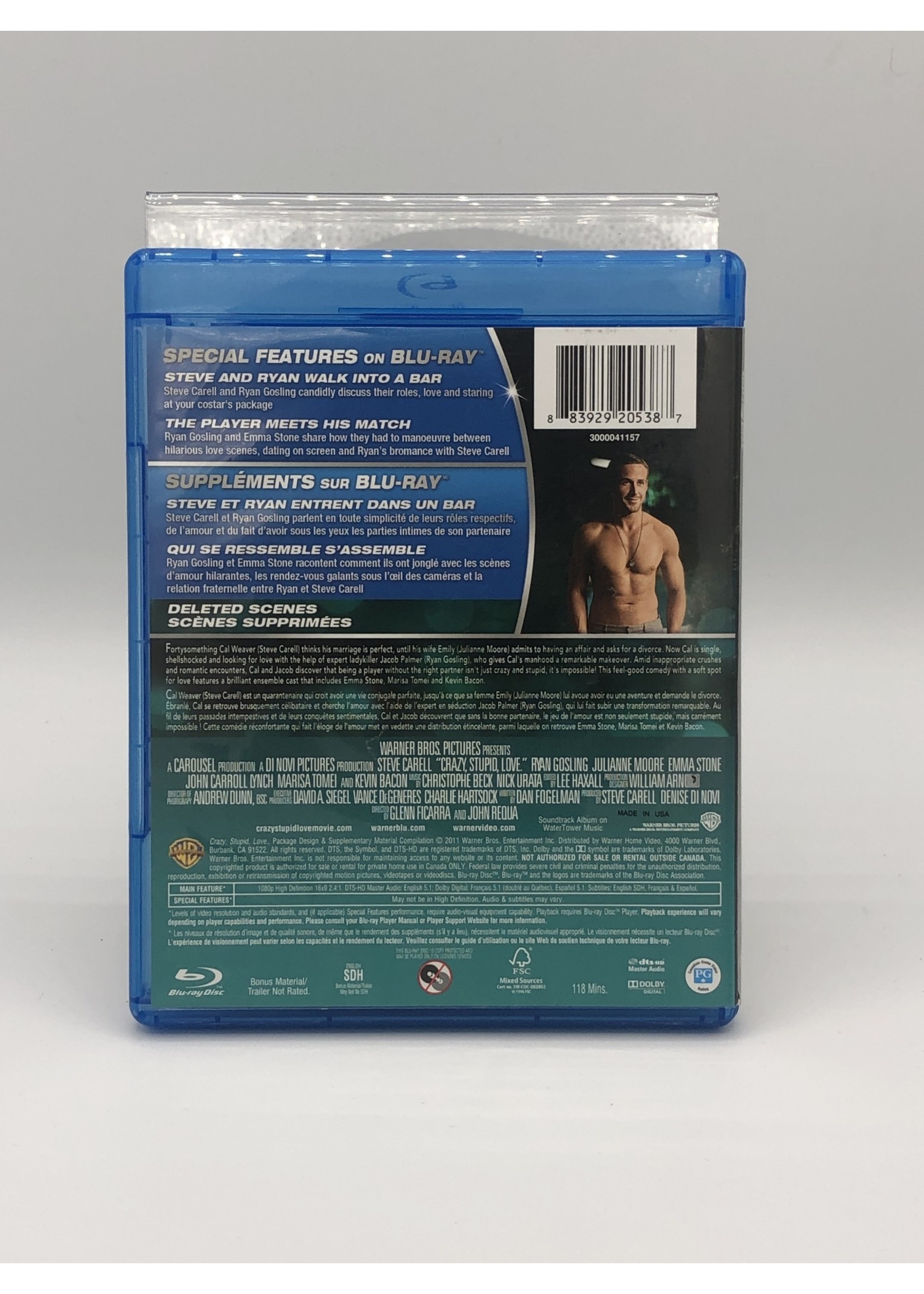 Bluray Crazy Stupid Love Bluray