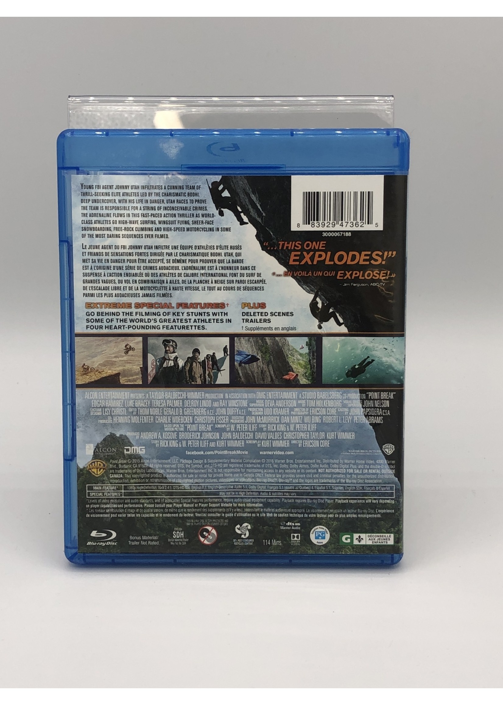 Bluray Point Break Bluray