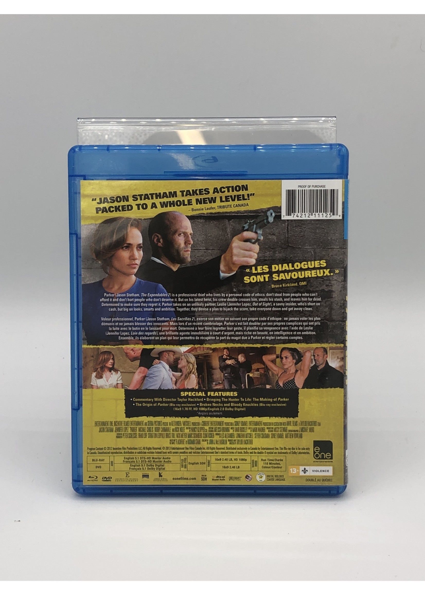 Bluray Parker Bluray + DVD