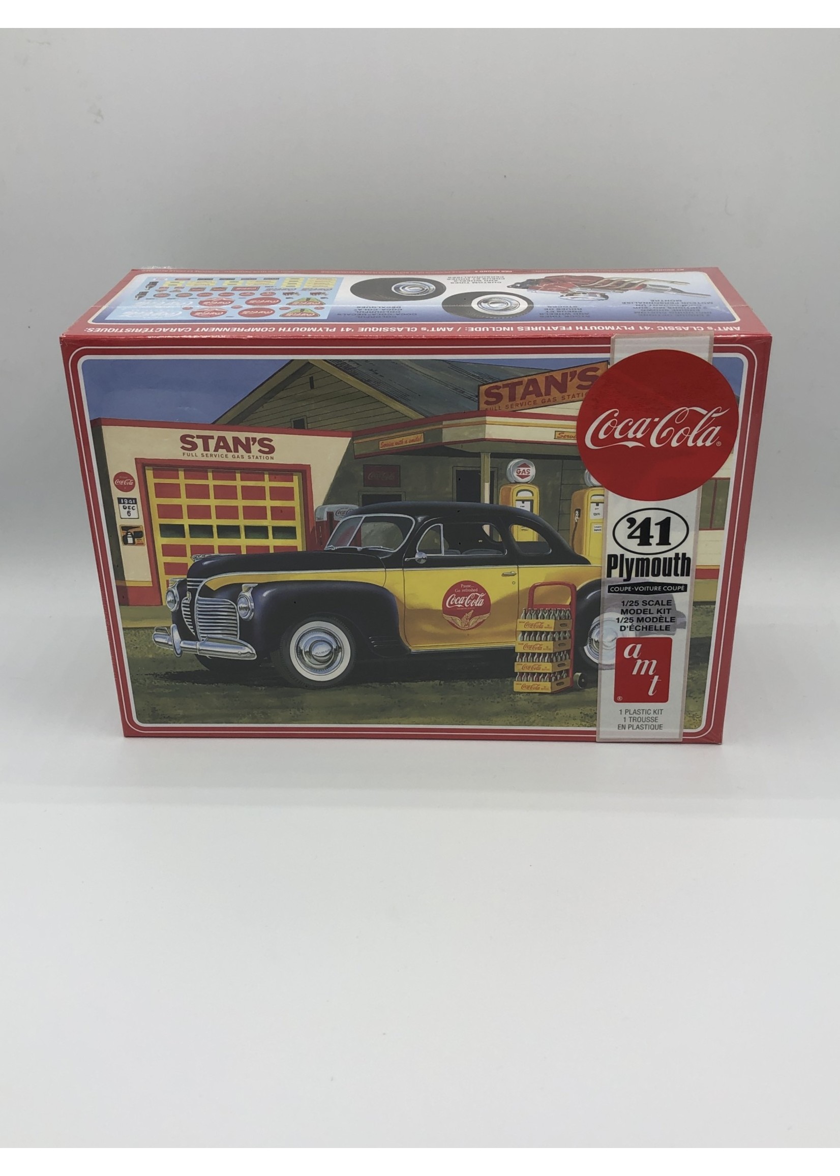 Models   AMT 41 Plymouth Coupe Coca Cola Model