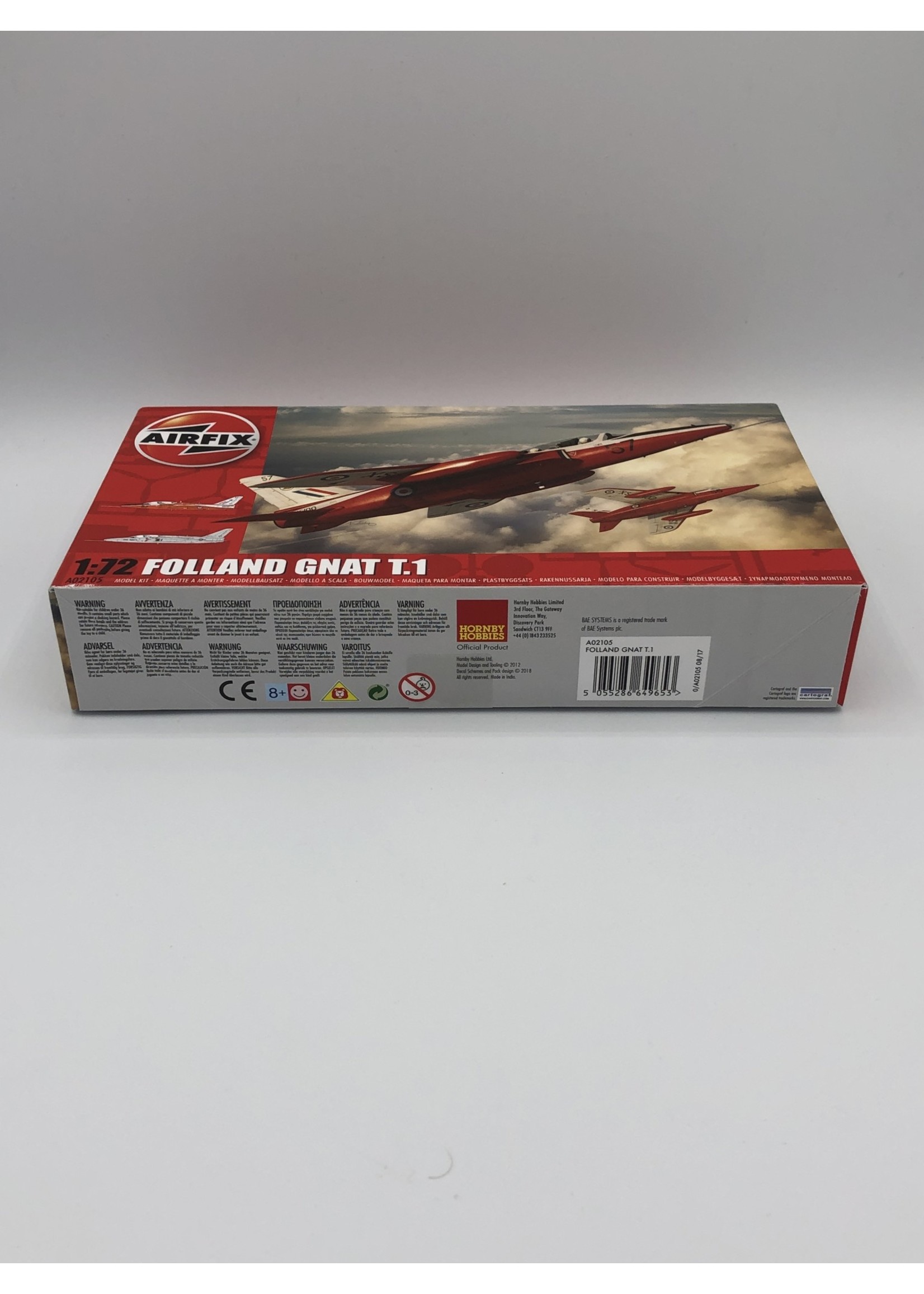 Models Folland Gnat T1 Plane Model