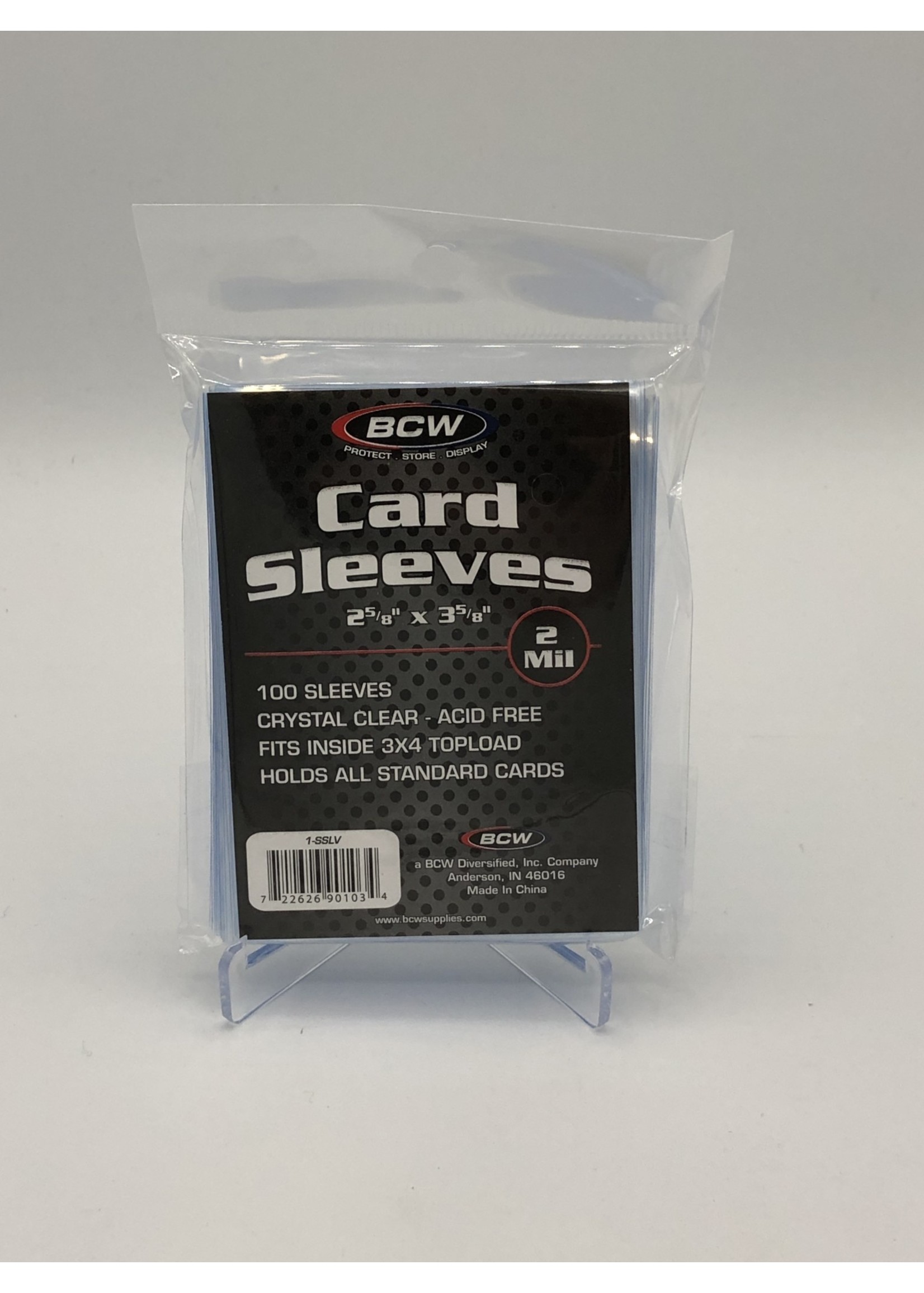 BCW BCW 100ct Card Sleeves 2mil