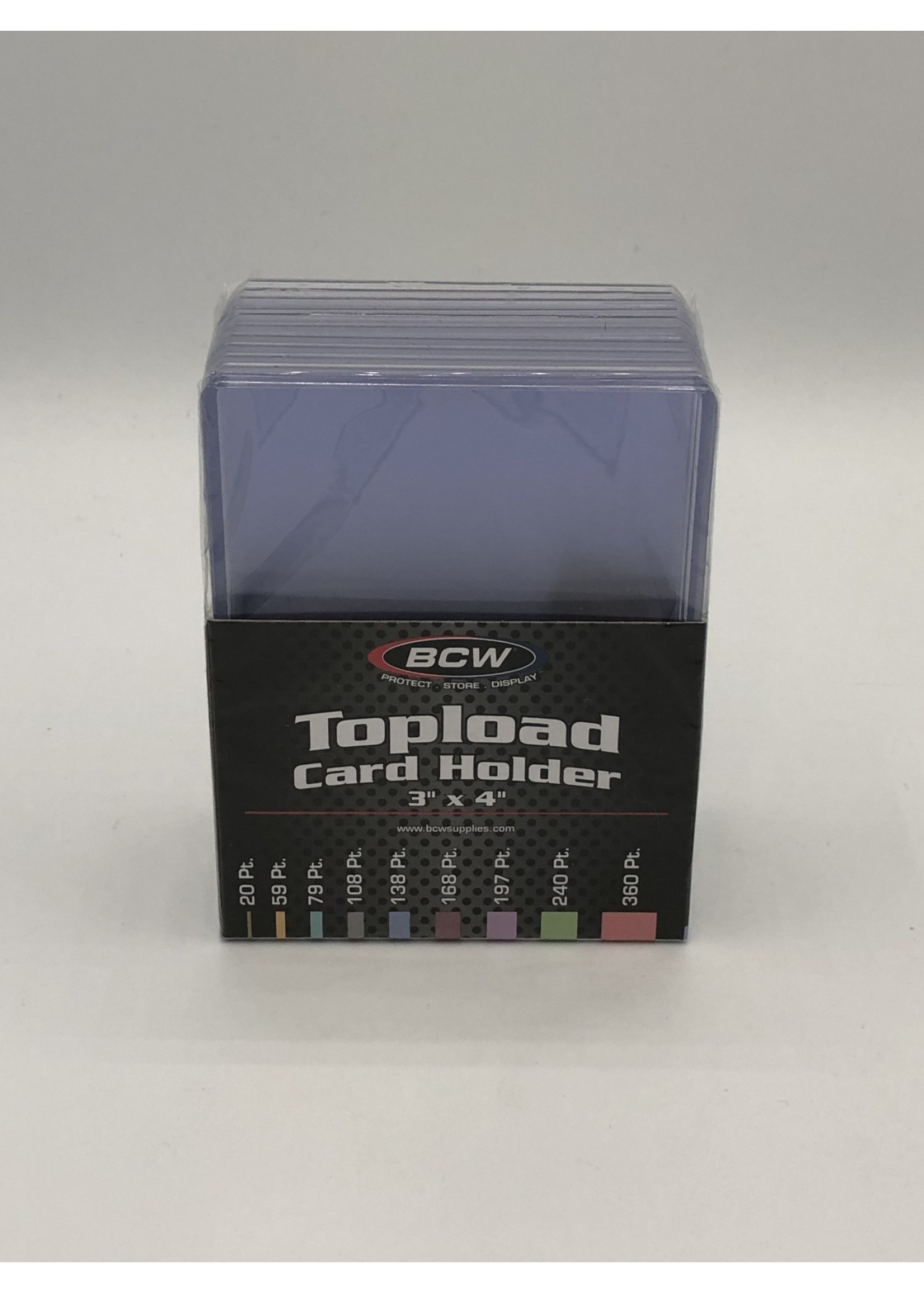 BCW BCW 138pt Top Loader Hard Cases
