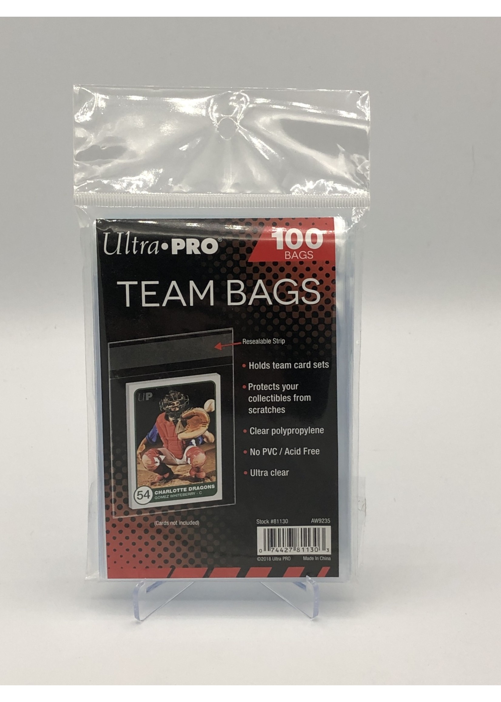 Ultra Pro   Ultra Pro Team Bags 100ct