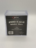 BCW BCW 200 Card Plastic Slider Box