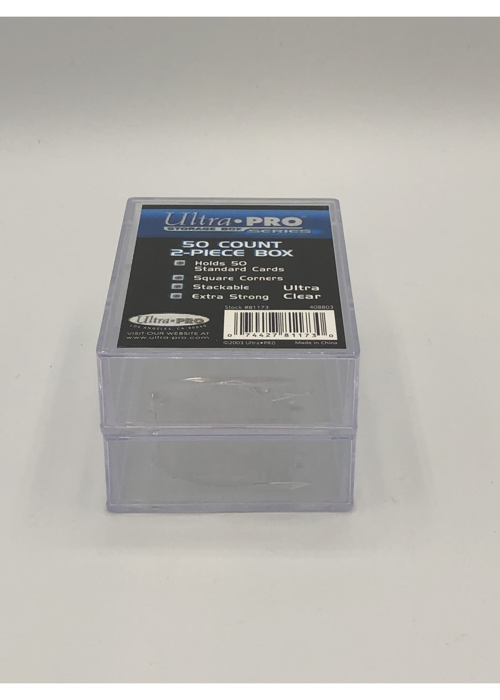 Ultra Pro Ultra Pro 50 Count 2 Pack Plastic Card Holders
