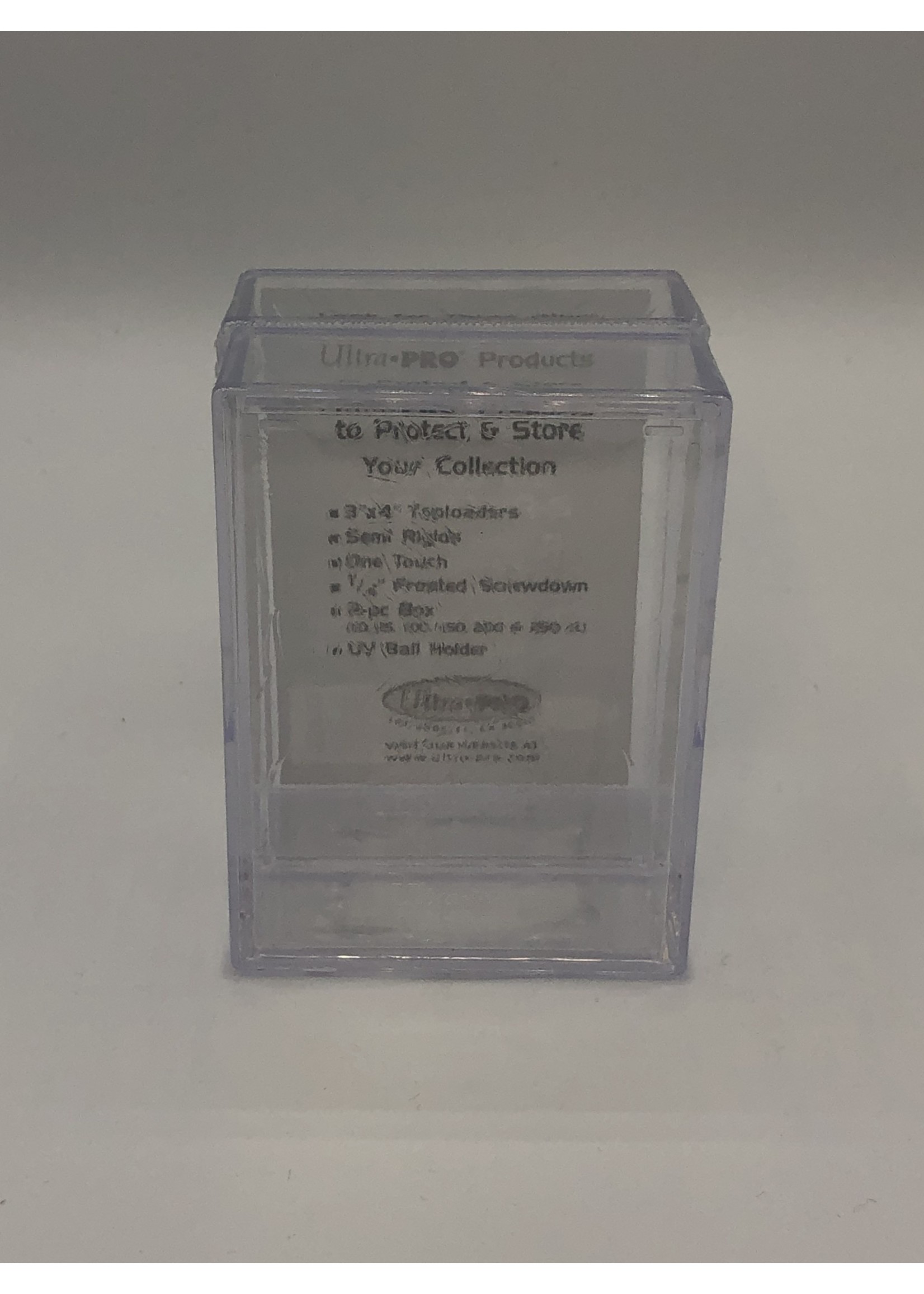 Ultra Pro Ultra Pro 50 Count 2 Pack Plastic Card Holders