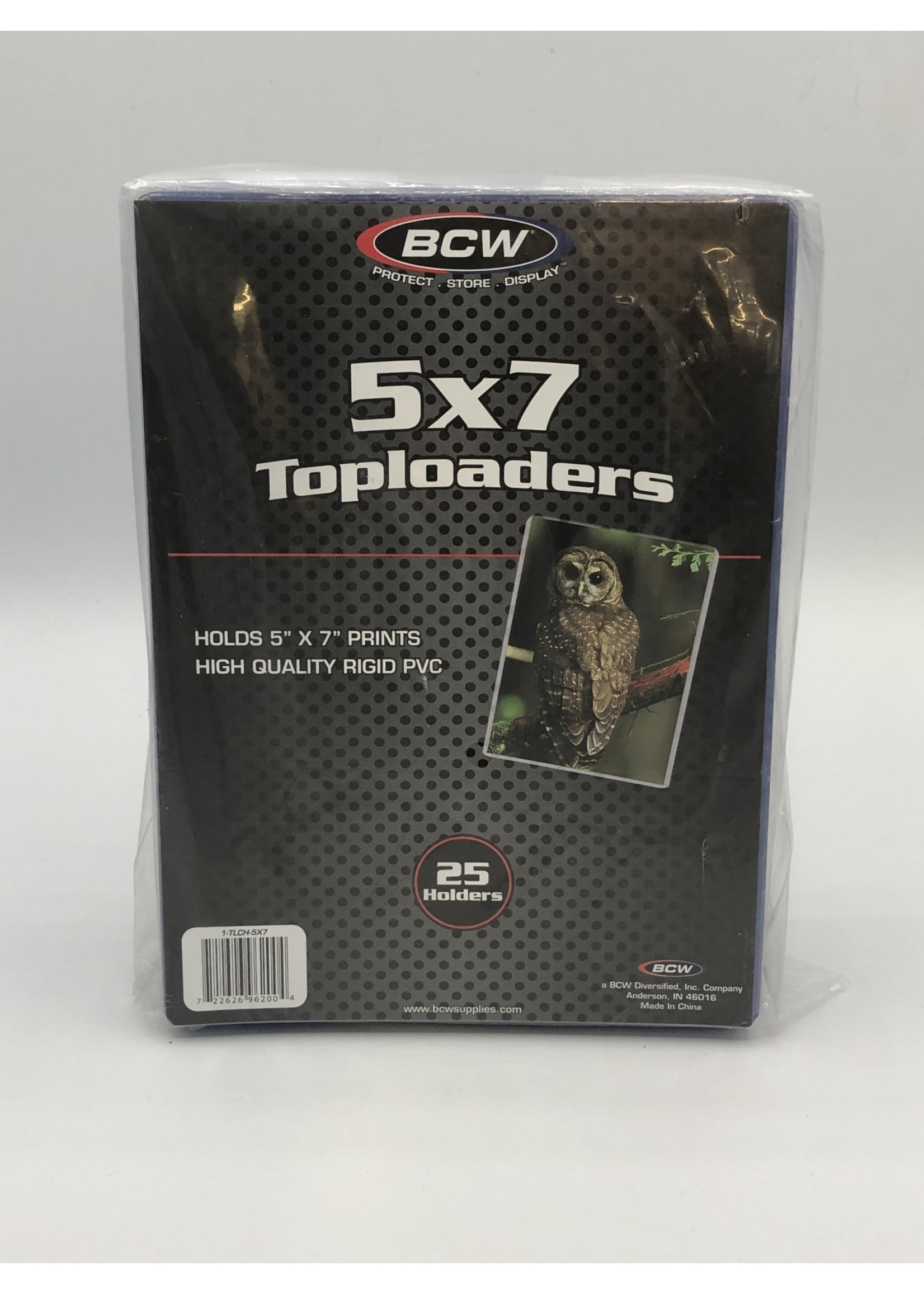 BCW BCW 5x7 Top Loader Hard Case
