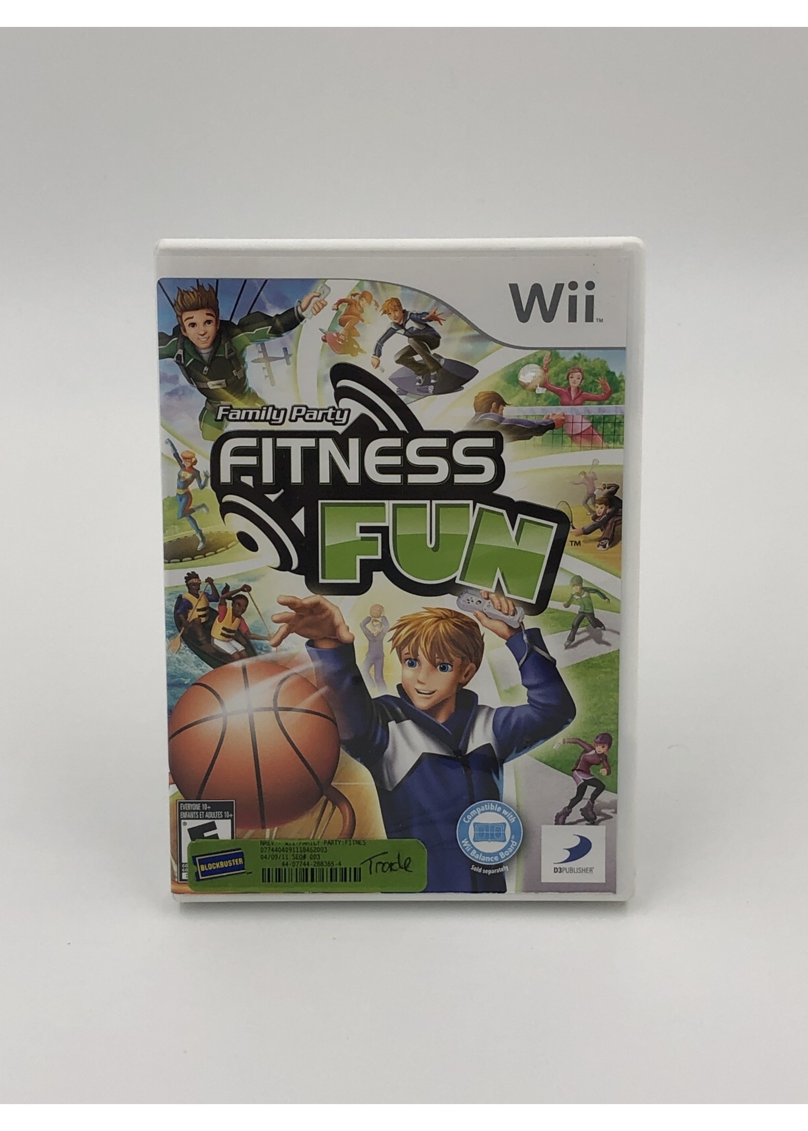 Nintendo   Family Party Fitness Fun- Wii