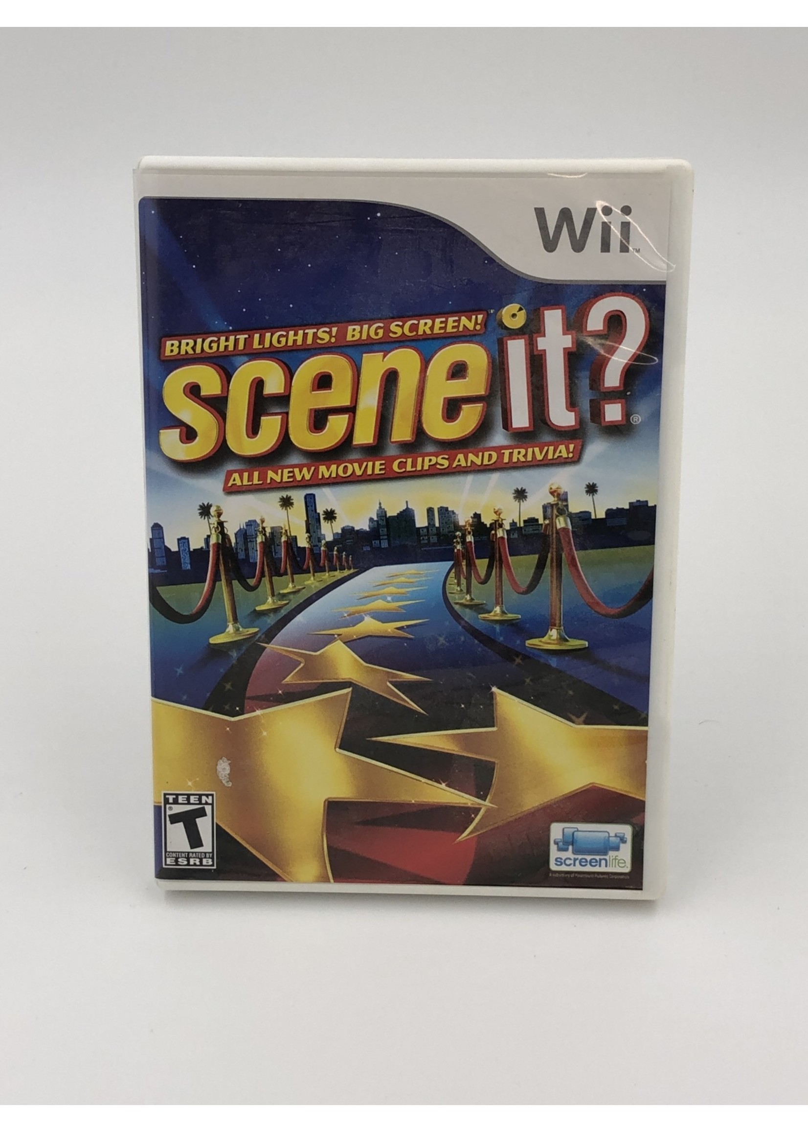 Nintendo   Scene It? Bright Lights Big Screen - Wii