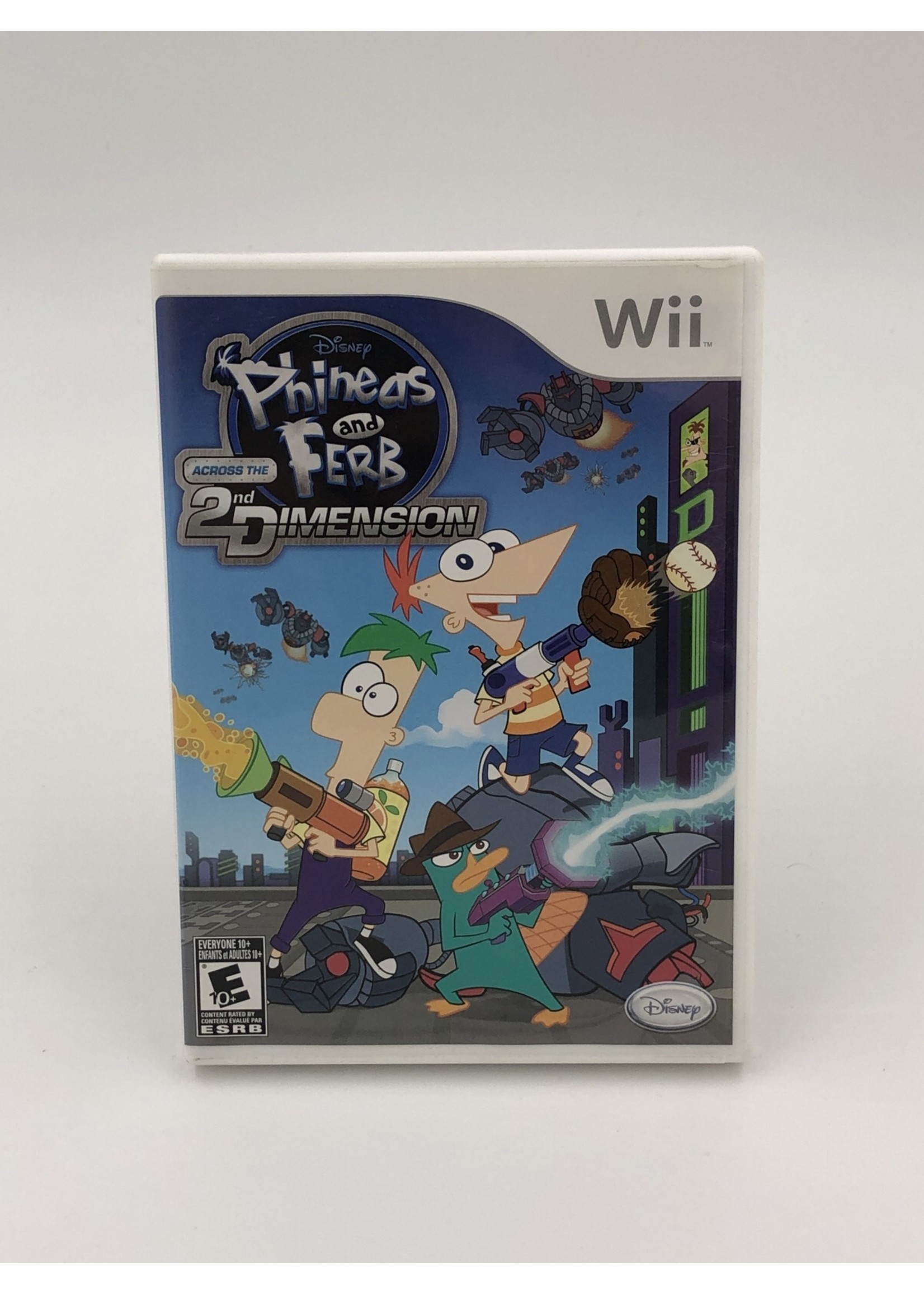 Nintendo   Disney Phineas and Ferb Across the 2nd Dimension - Wii
