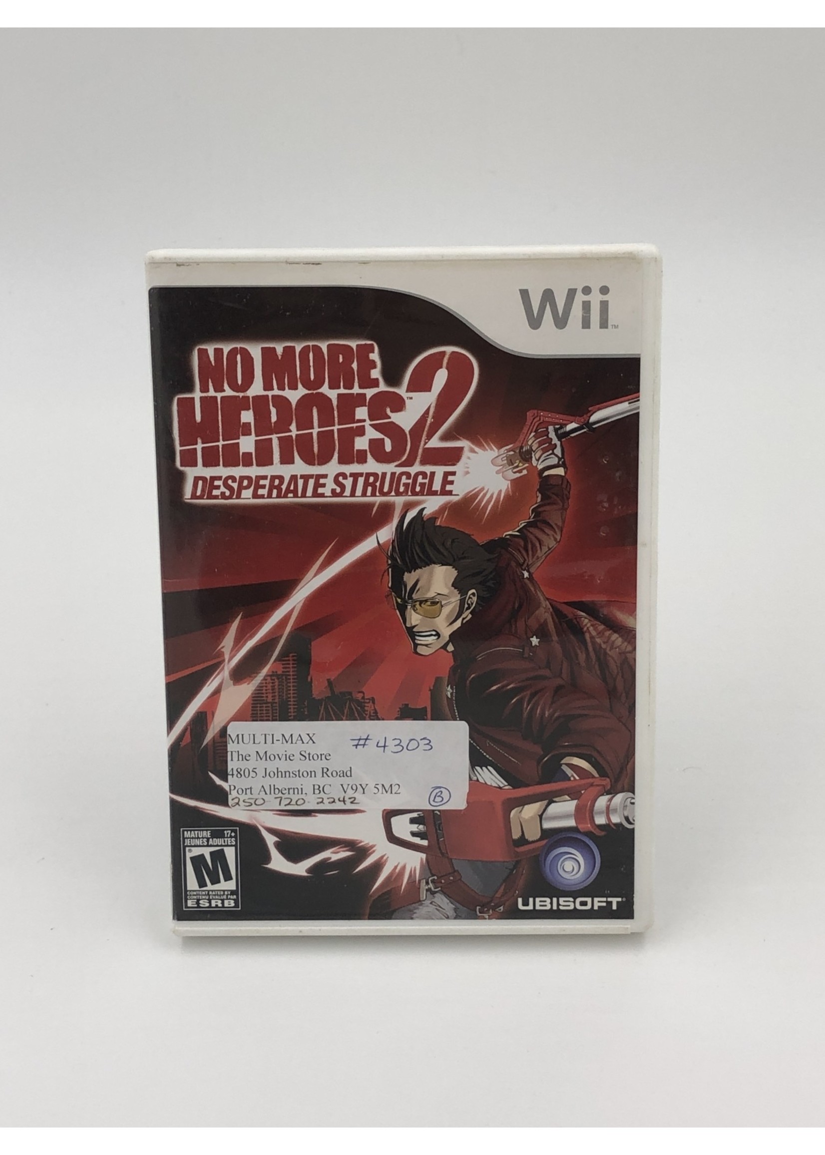 Nintendo   No More Heroes 2: Desperate Struggle - Wii