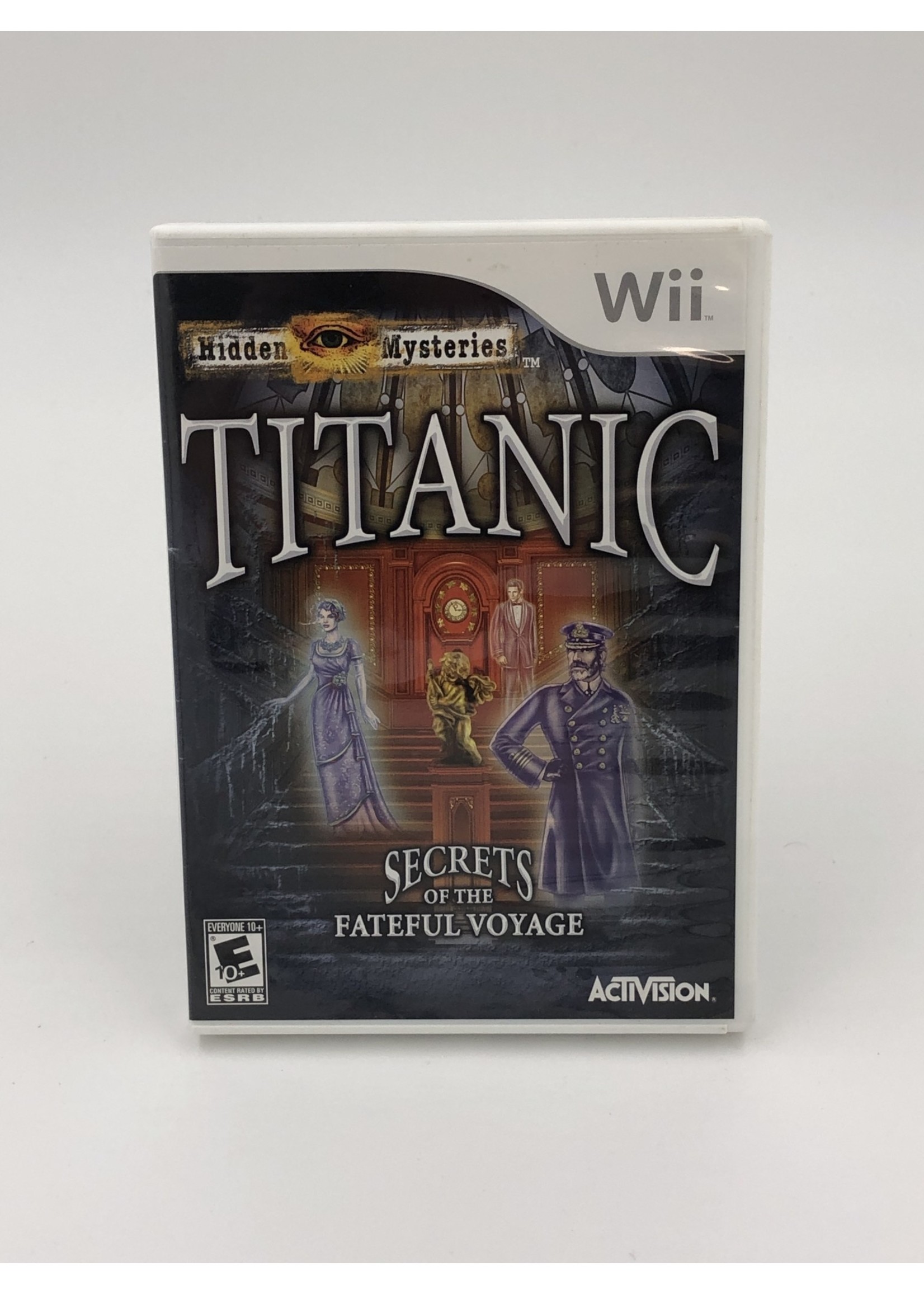 Nintendo   Hidden Mysteries: Titanic -Secrets of the Fateful Voyage -Wii