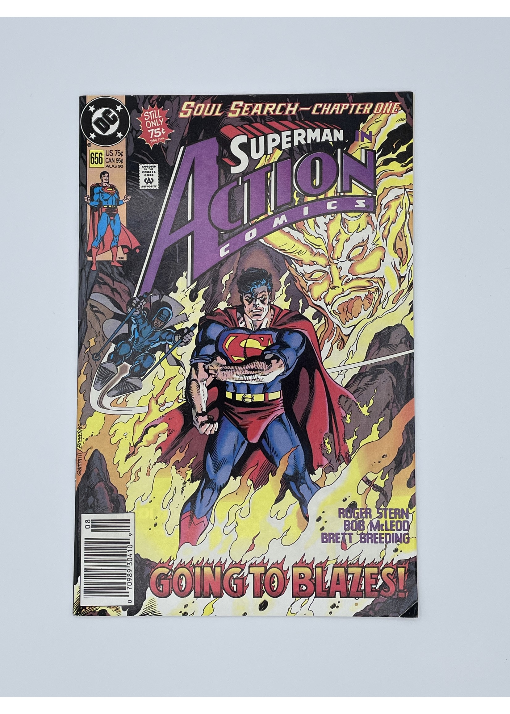 DC Action Comics #656 Dc  August 1990