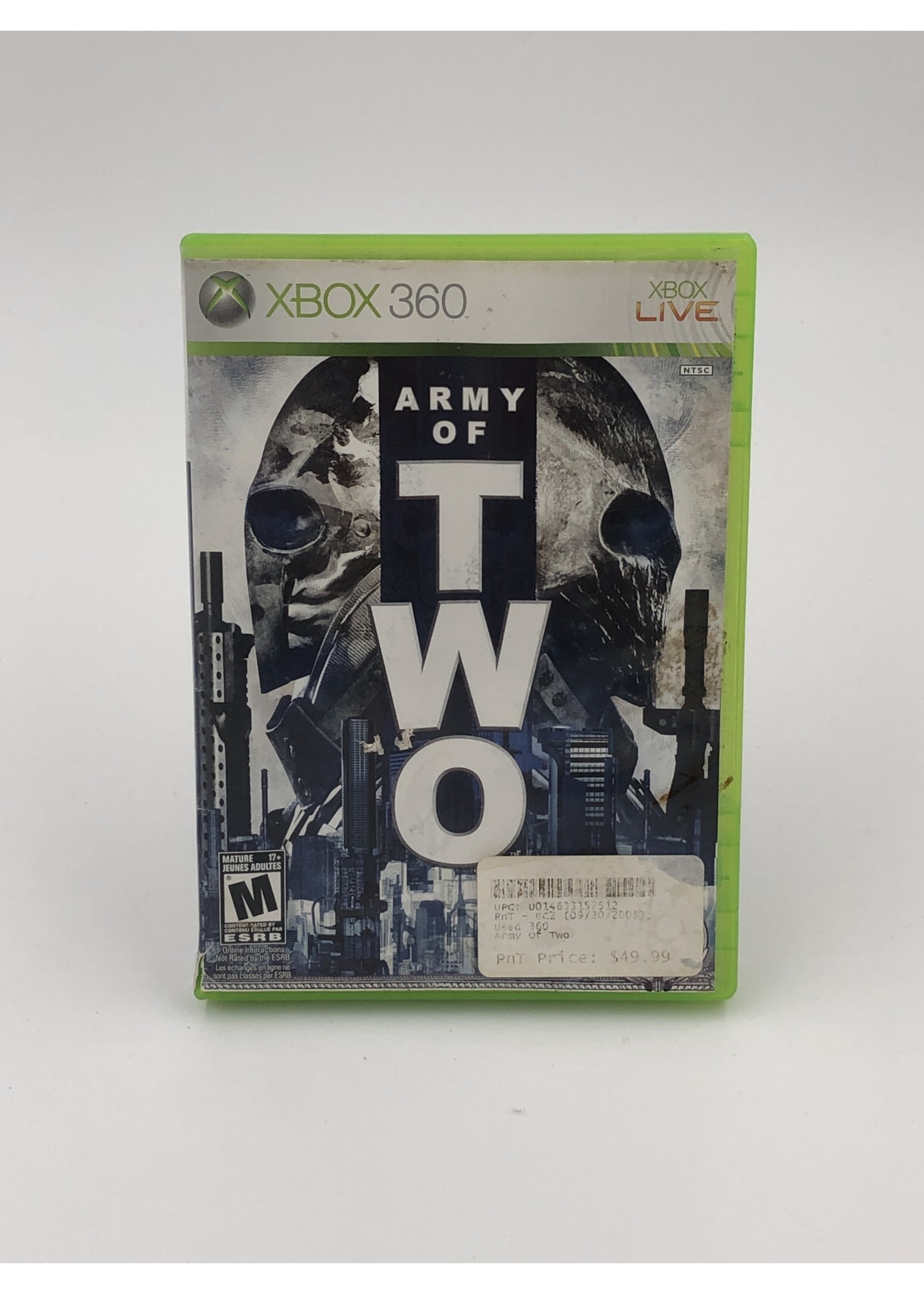 Xbox Army of Two Xbox 360