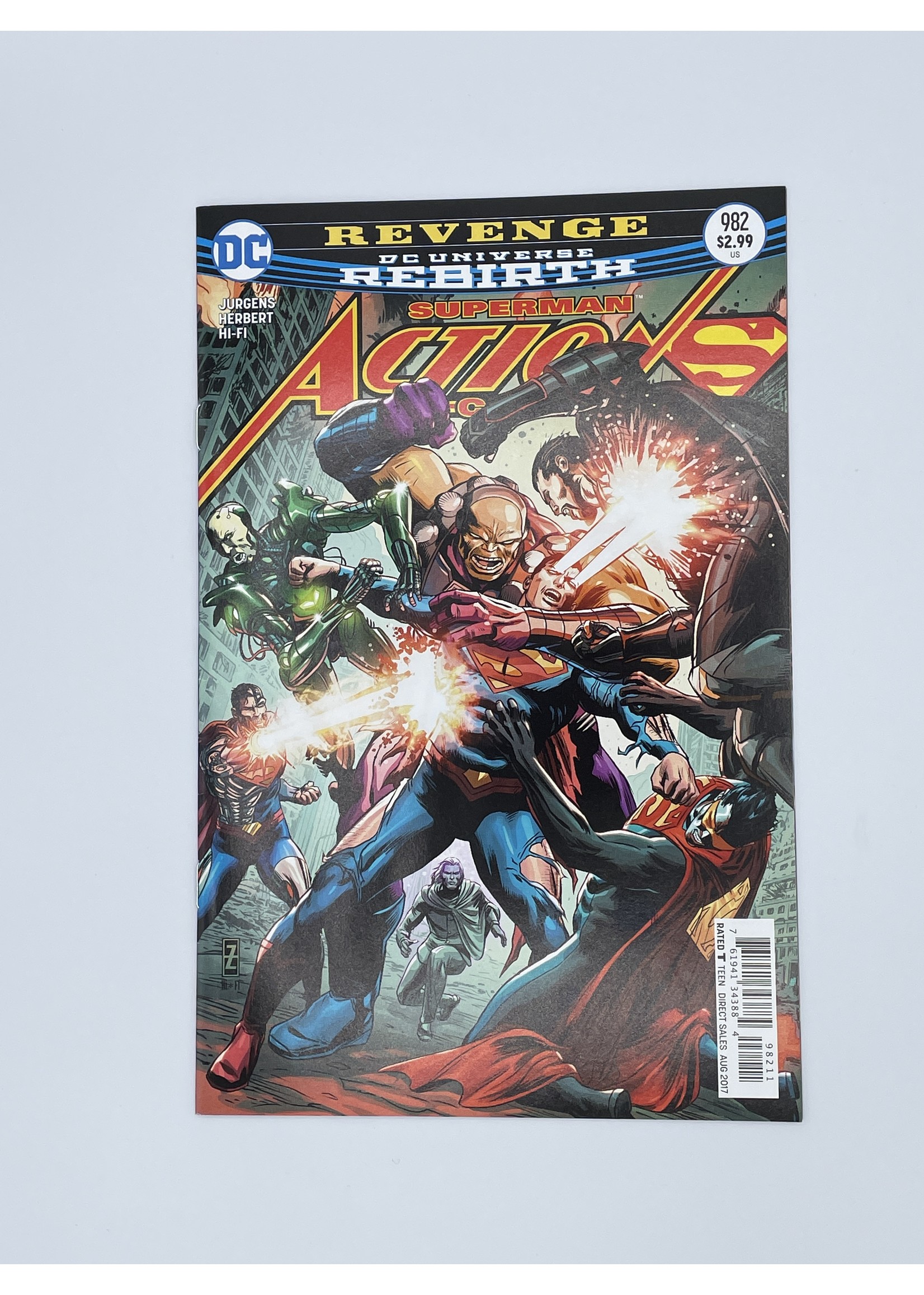 DC Action Comics #982 Dc August 2017