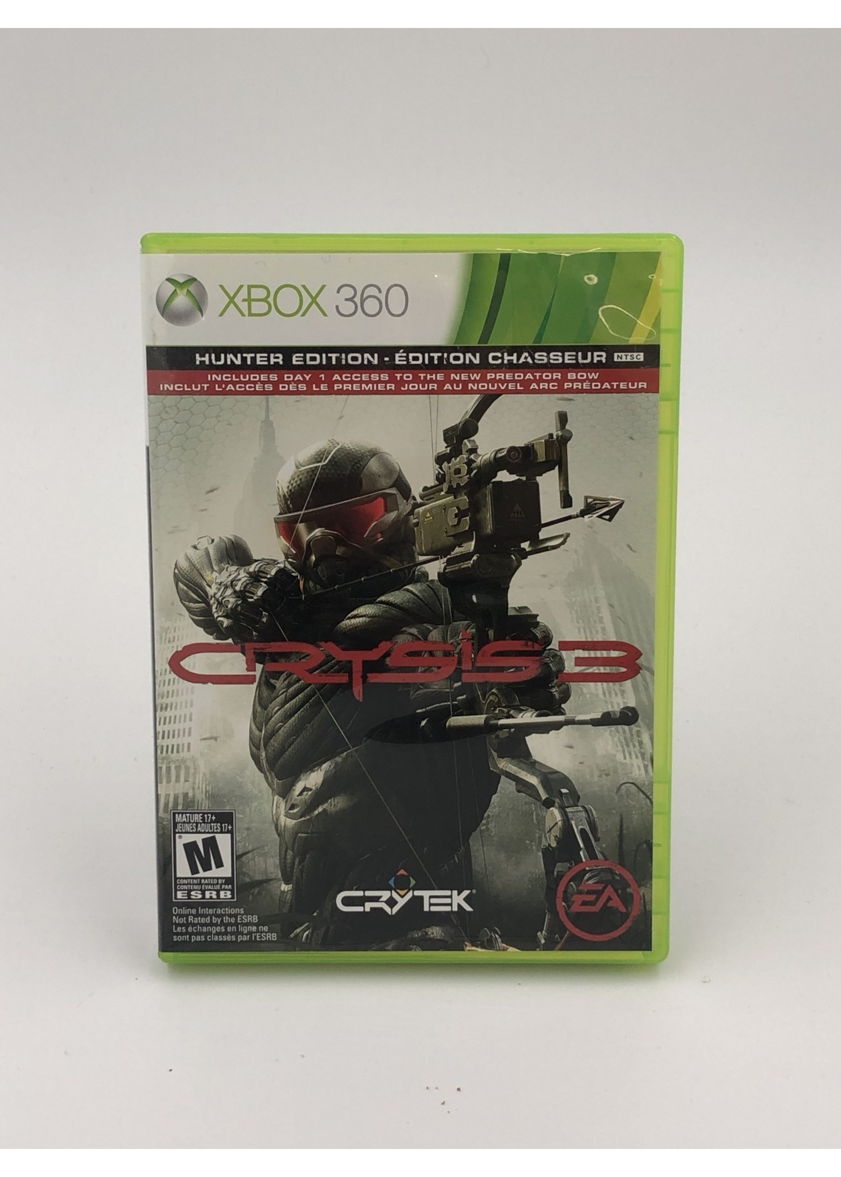 Xbox   Crysis 3 Hunter Edition Xbox 360