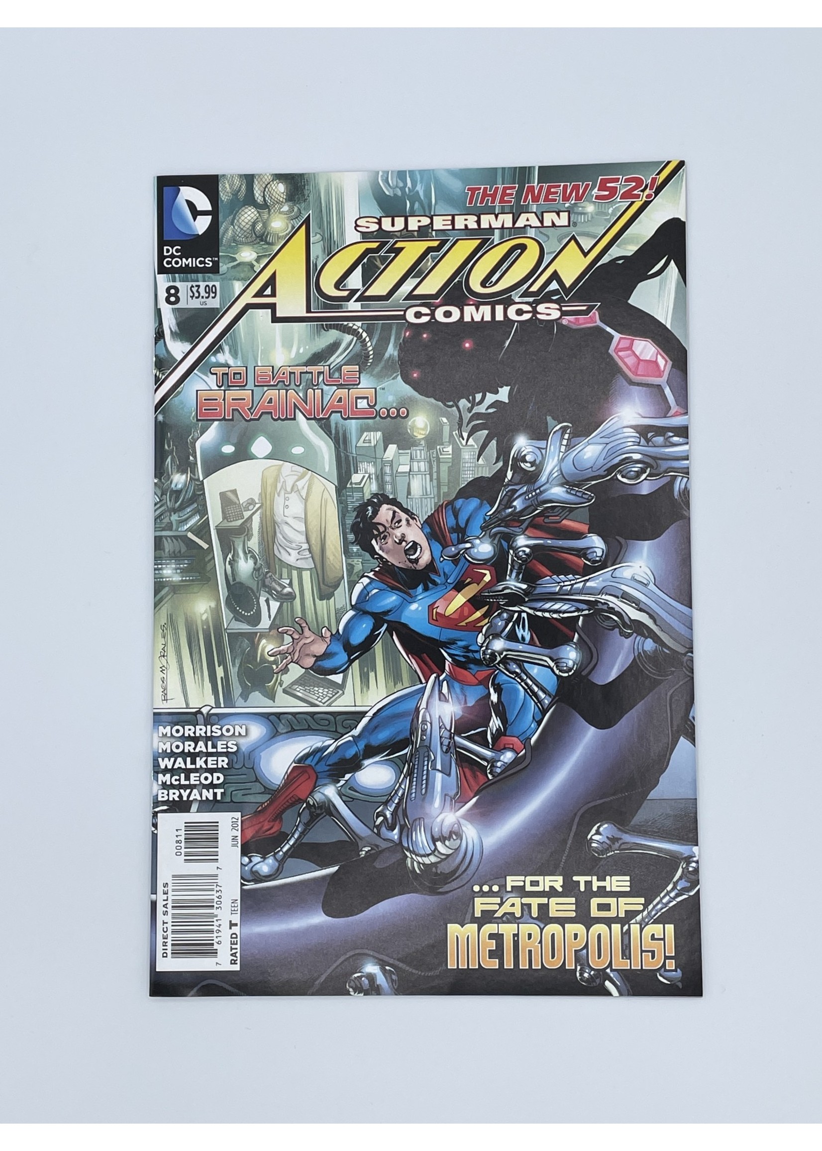 DC Action Comics #8 Dc June 2012