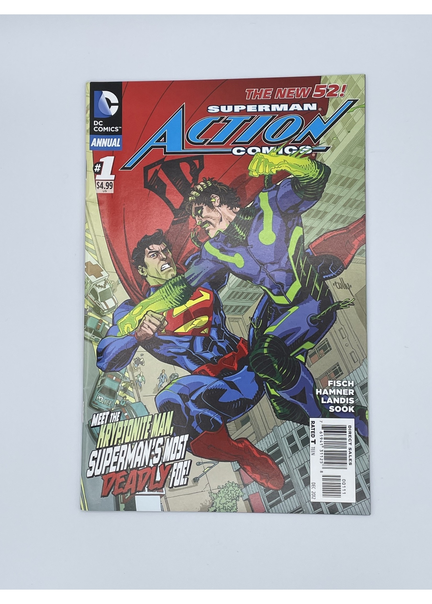 DC Action Comics #1 Annual Dc  December 2012
