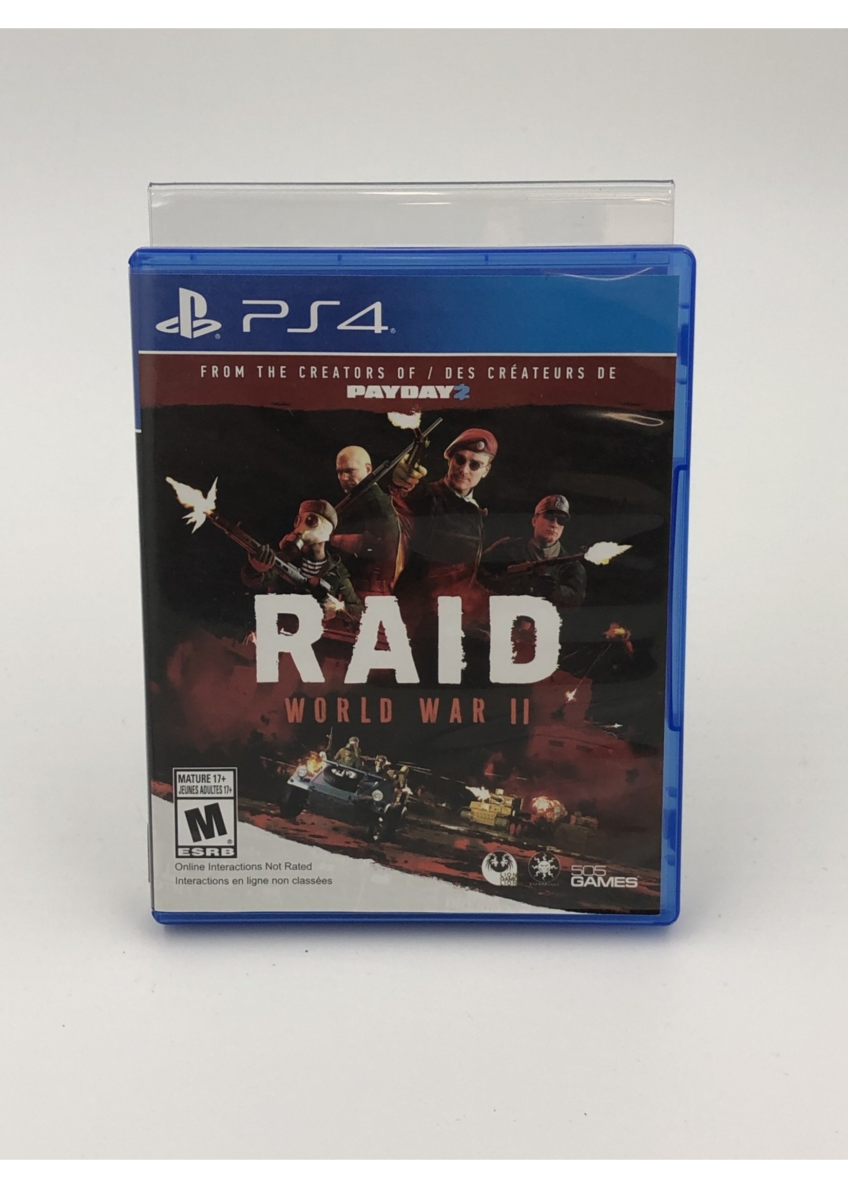 Sony   Raid: World War 2 - PS4