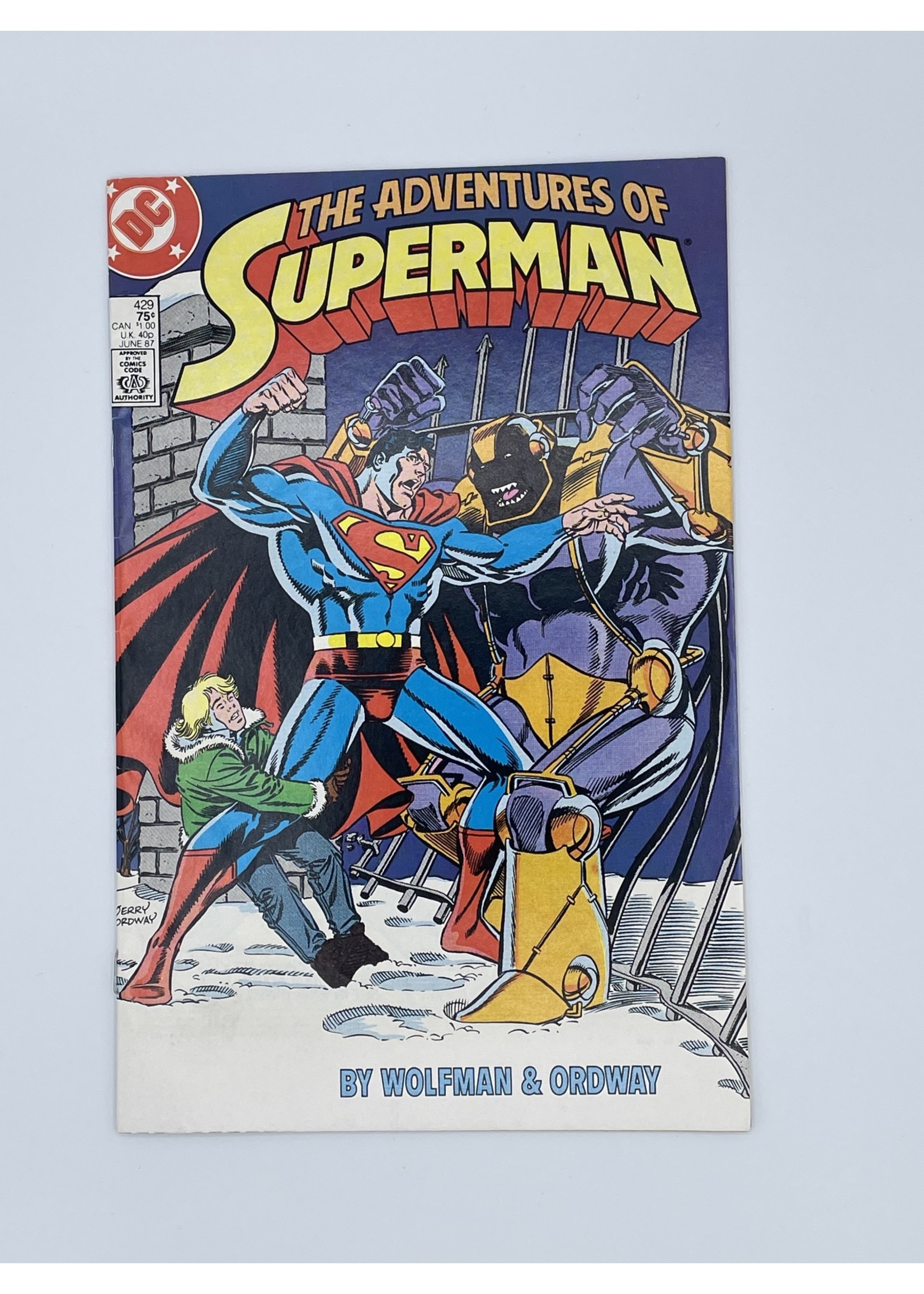 DC   Adventures Of Superman #429 Dc June 1987