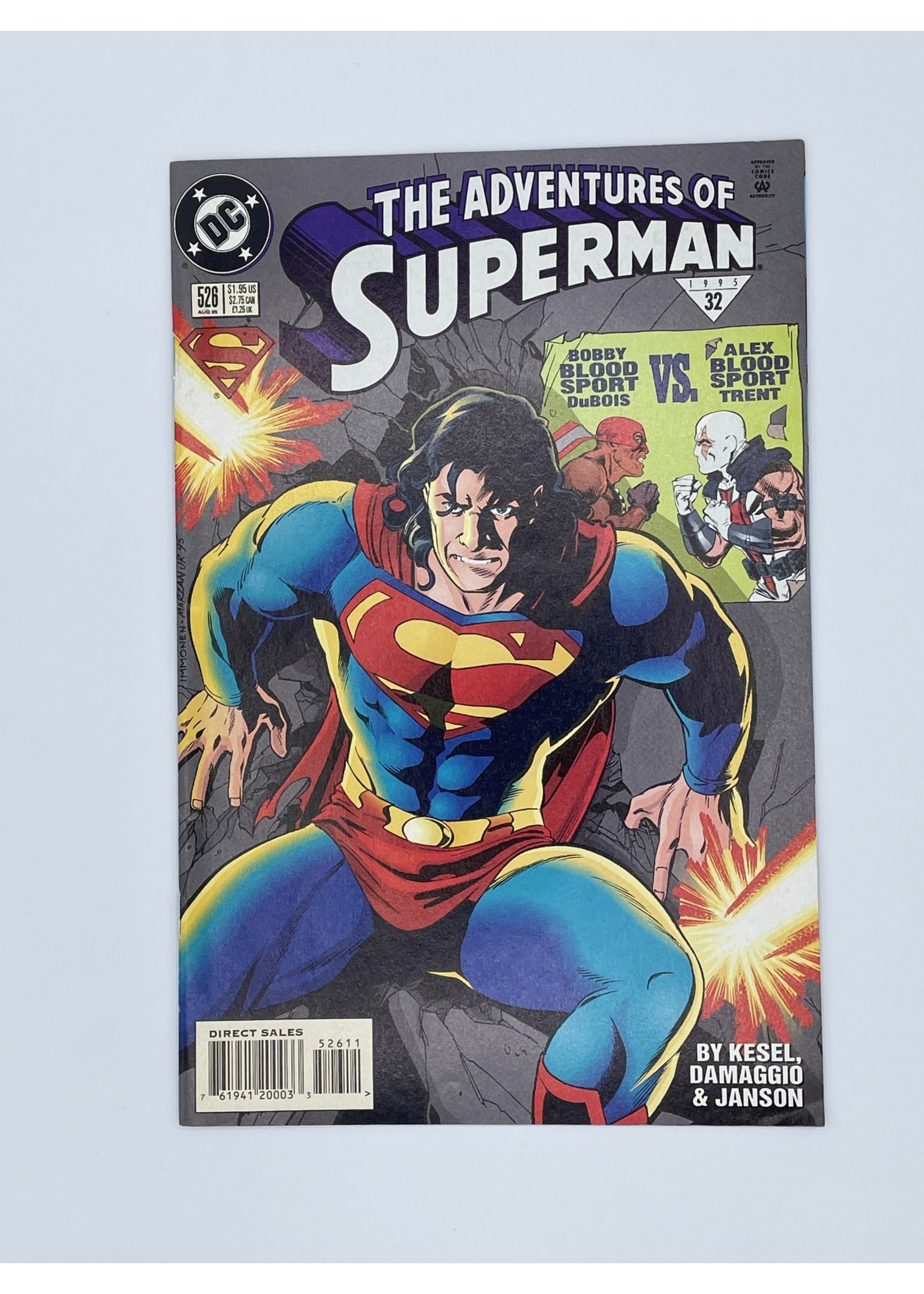 DC   Adventures Of Superman #526 Dc March 1995