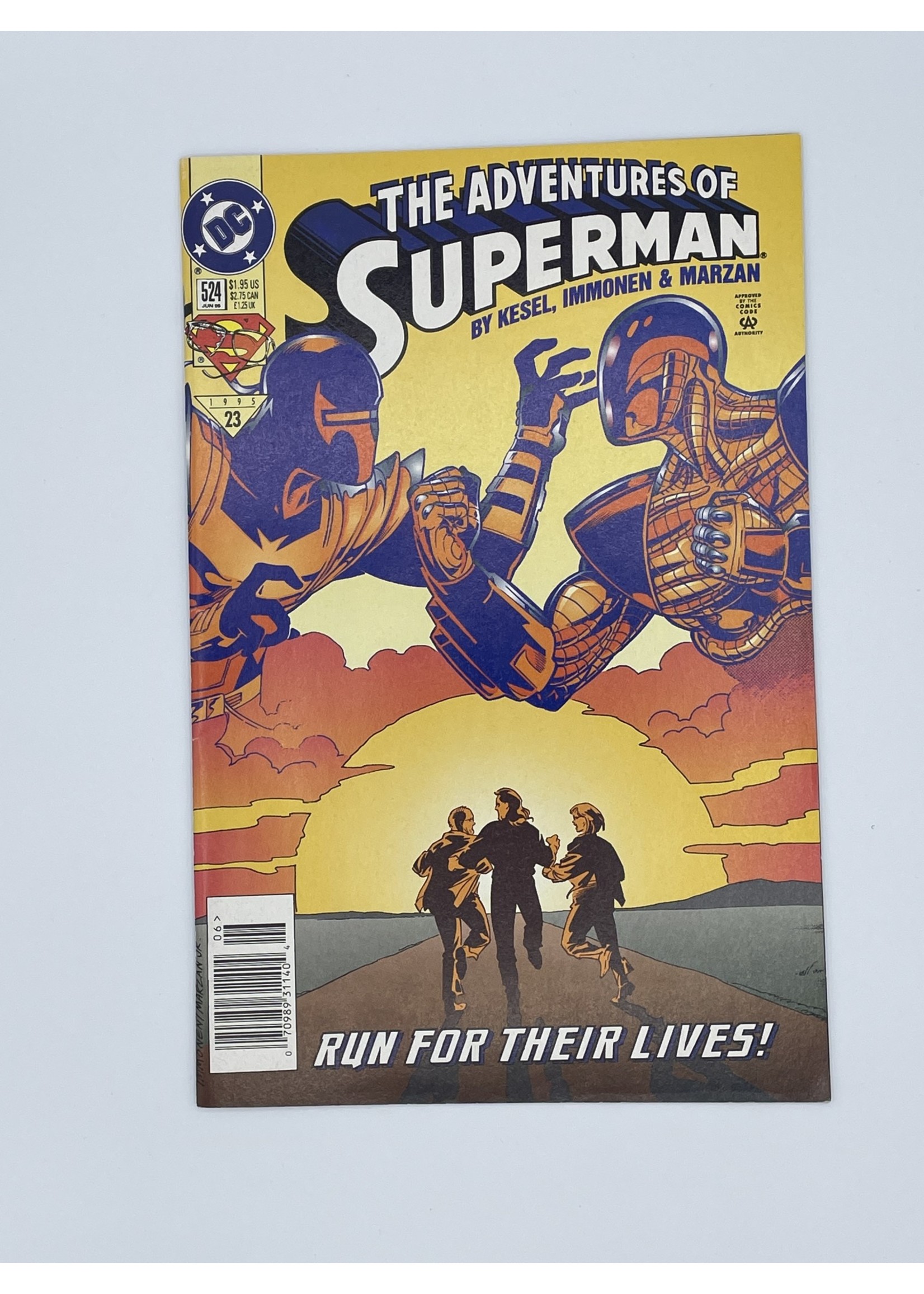 DC Adventures Of Superman #524 Dc June 1995