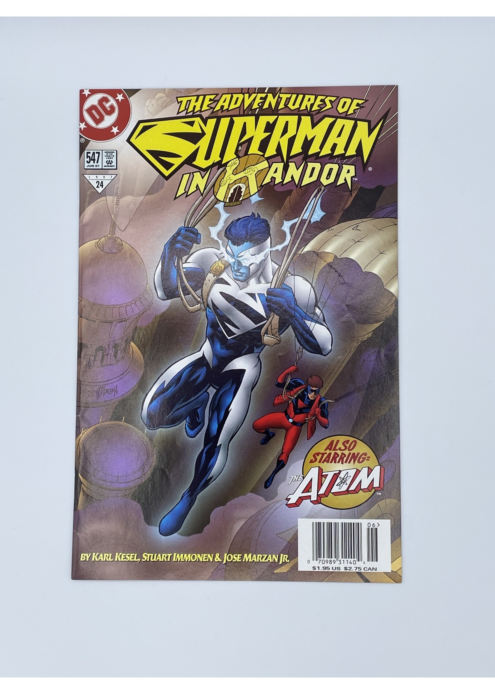 DC Adventures Of Superman #547 Dc June 1997