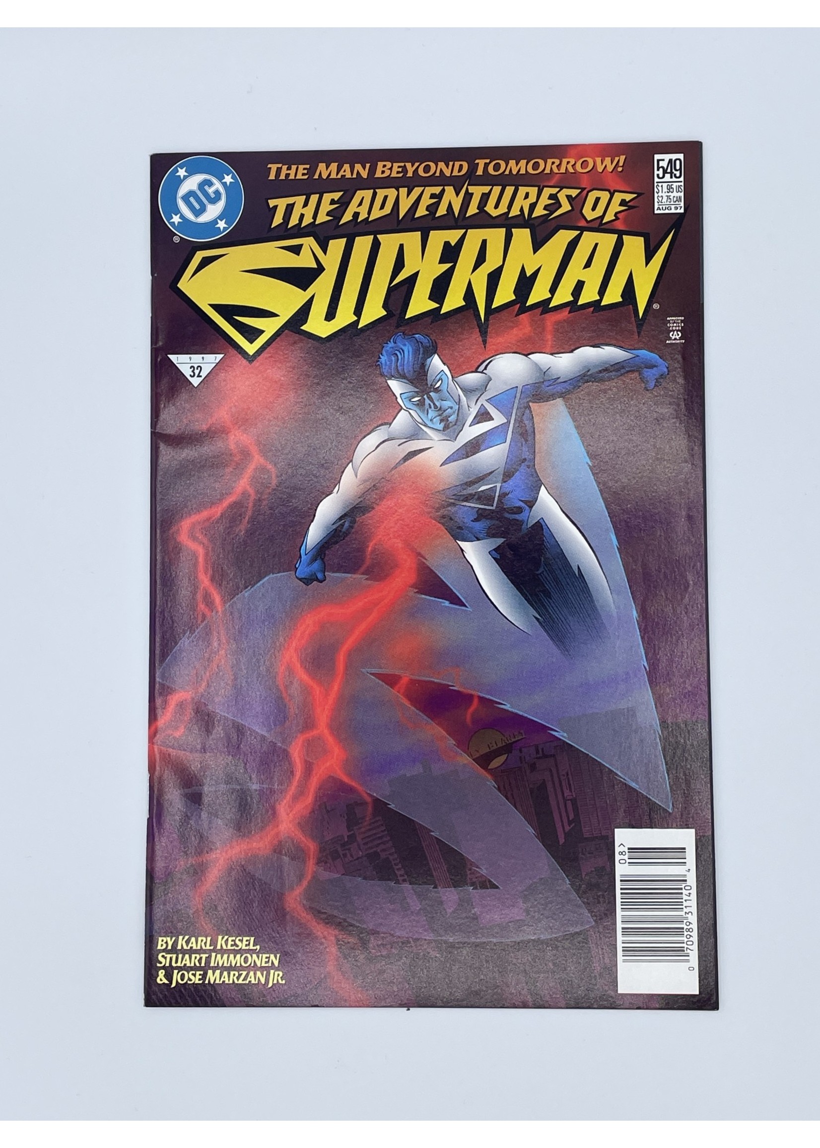 DC Adventures Of Superman #549 Dc August 1997