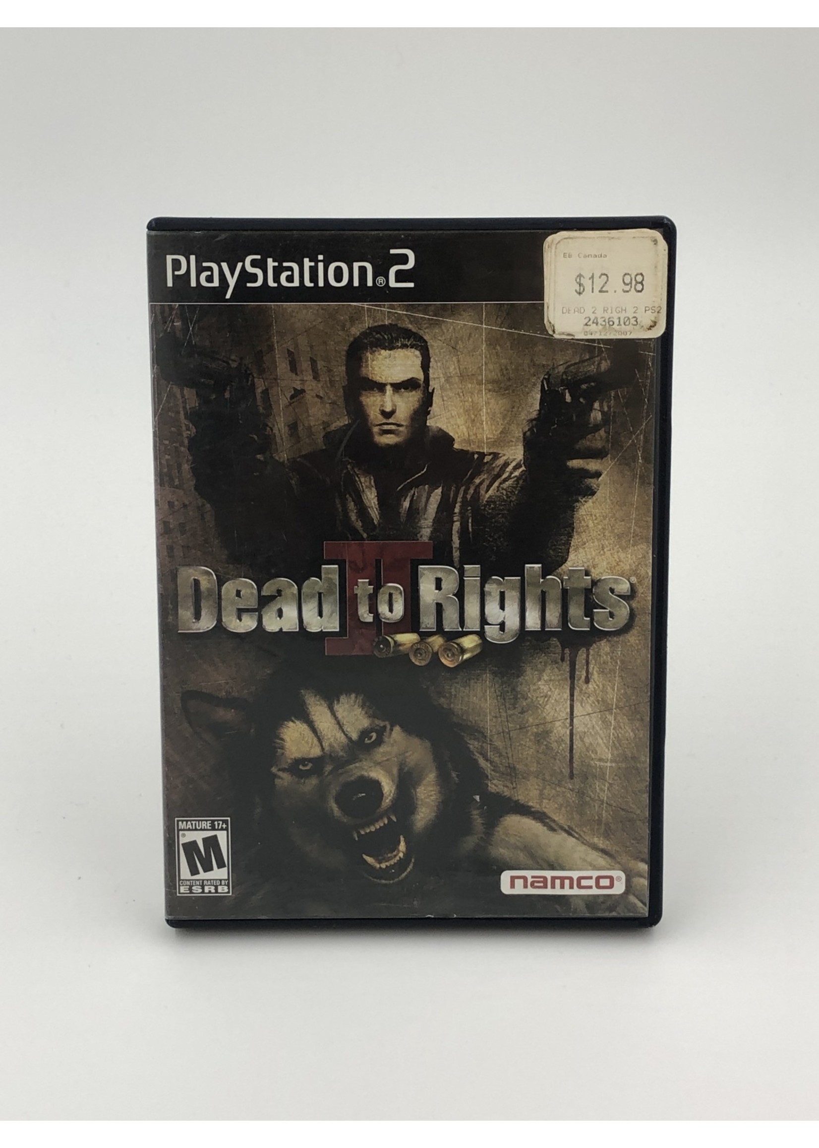 Sony Dead to Rights PS2 alt