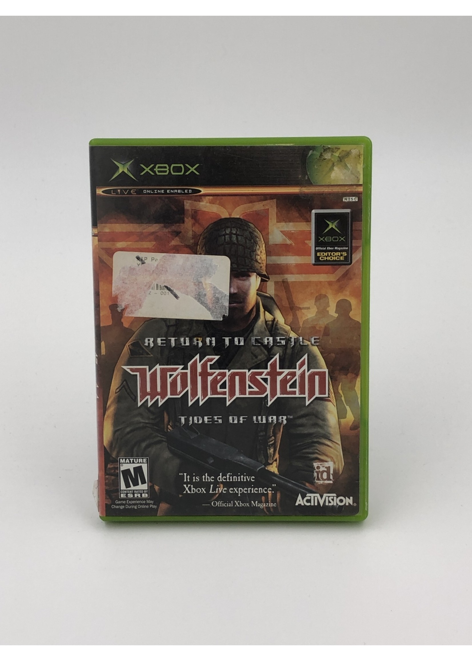 Xbox Return to Castle Wolfenstein: Tides of War - Xbox