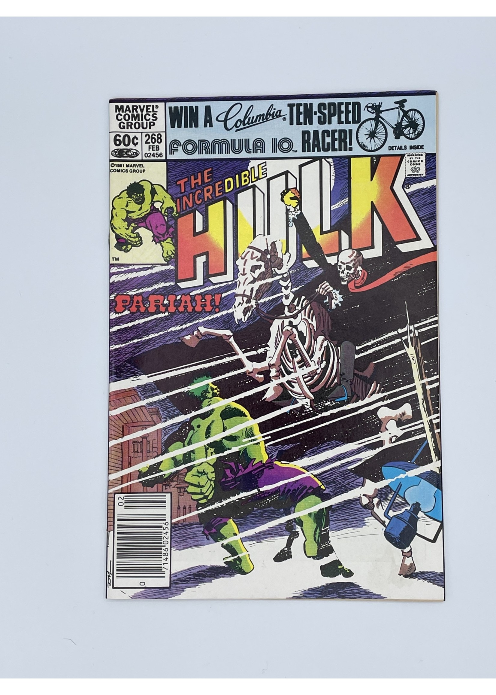 Marvel Incredible Hulk #268 Marvel February 1982