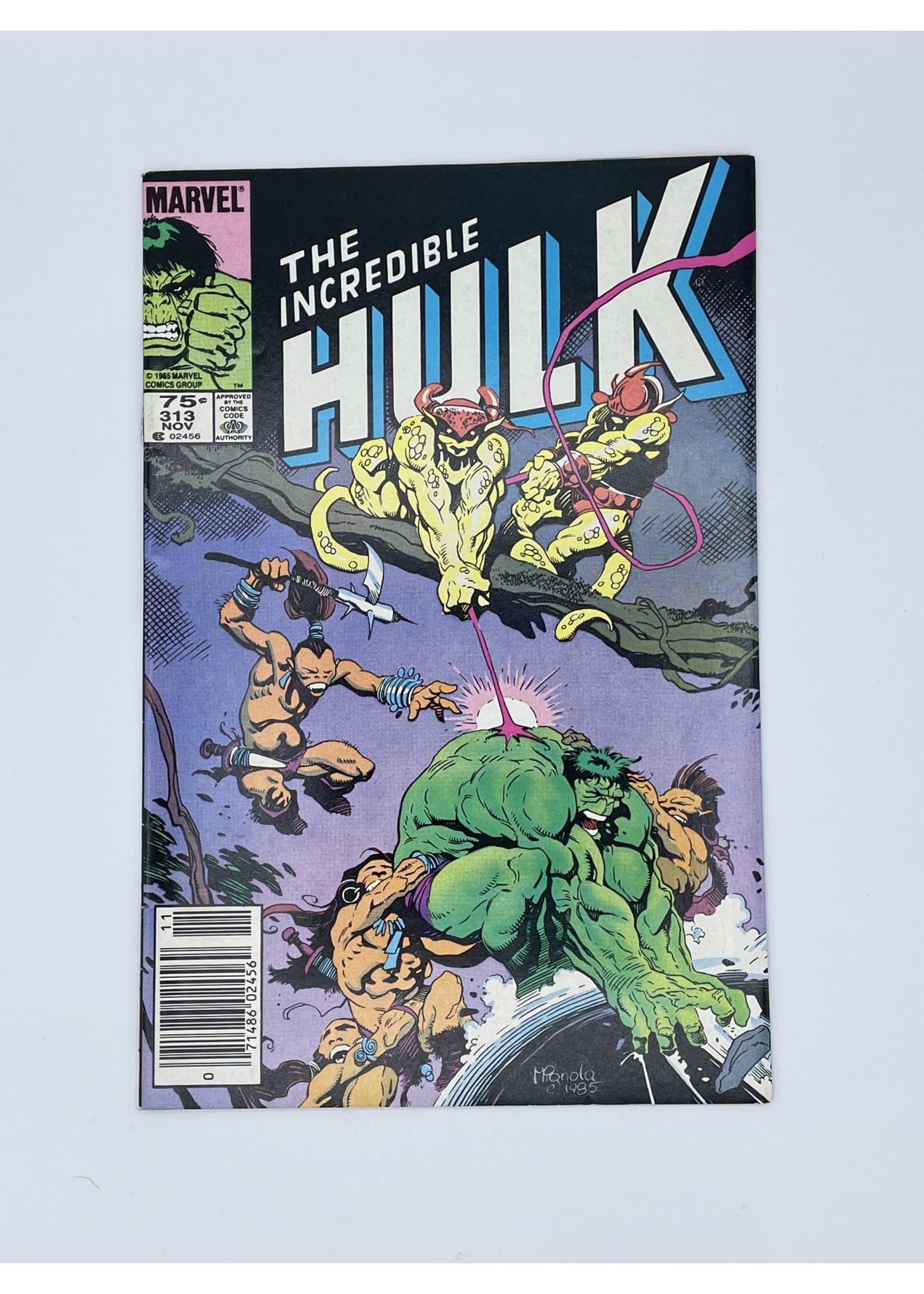 Marvel Incredible Hulk #313 Marvel November 1985