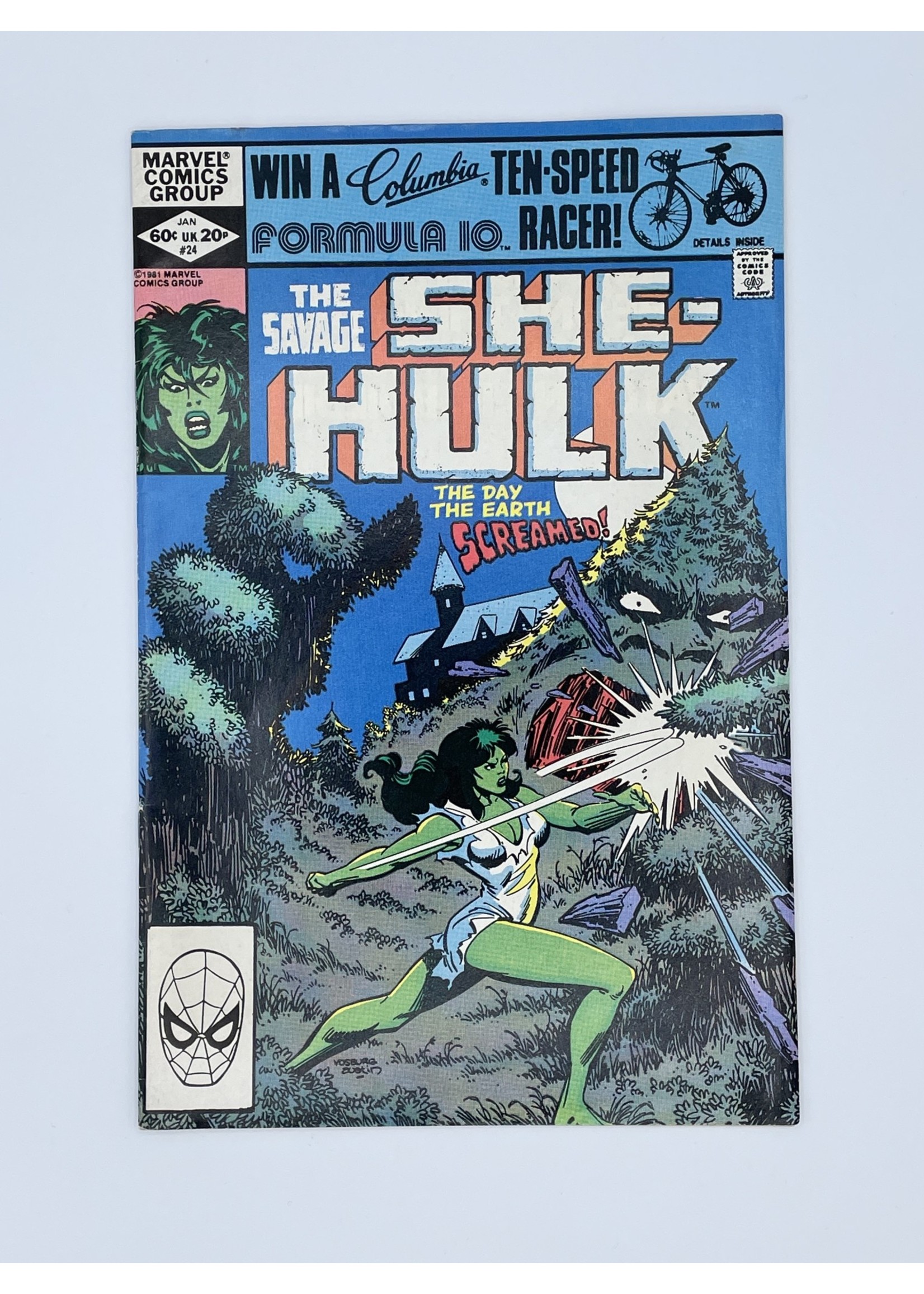Marvel Savage She-Hulk #24 Marvel January 1982