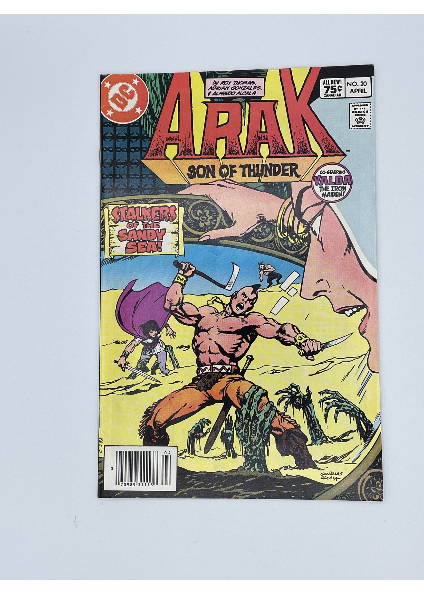 DC Arak Son Of Thunder #20 Dc April 1983
