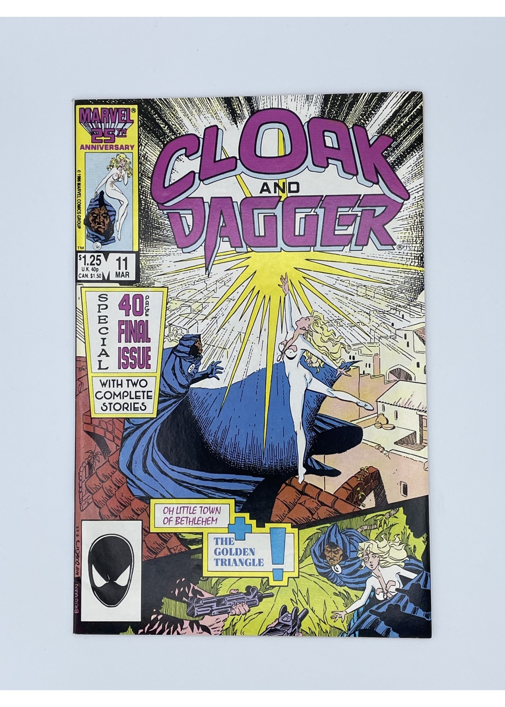Marvel Cloak And Dagger #11 Marvel March 1986