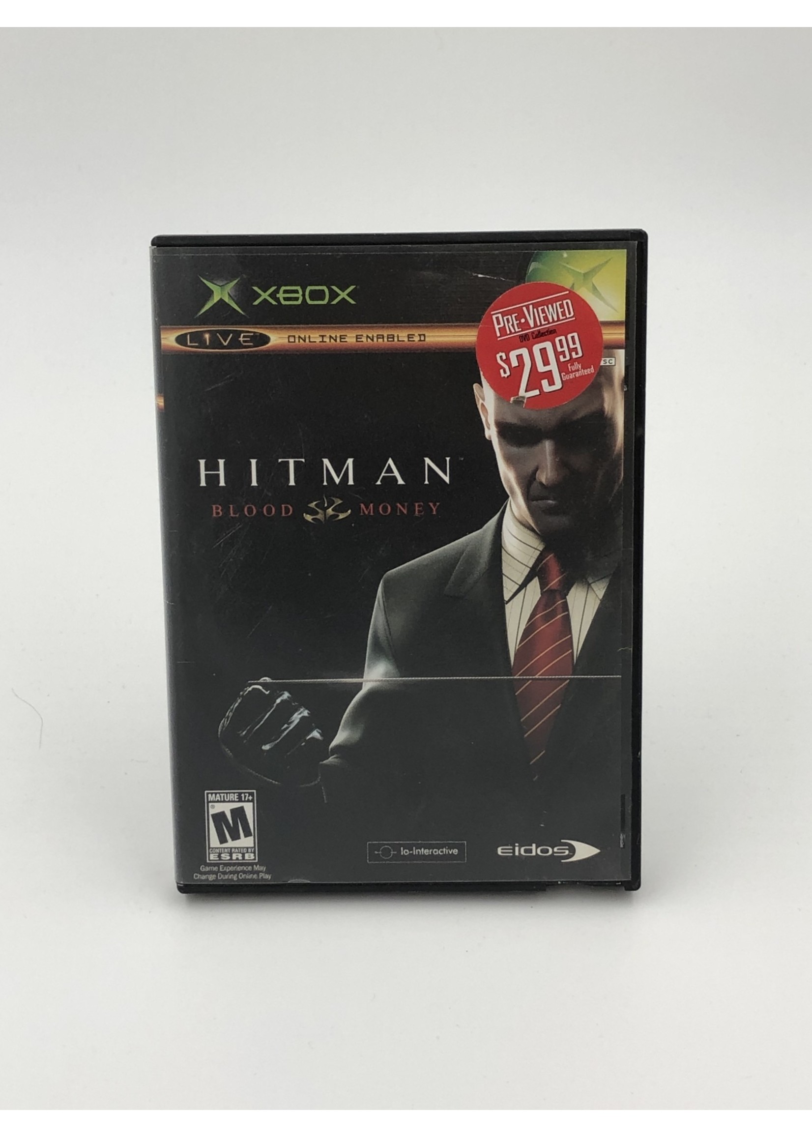 Xbox   Hitman Bloody Money - Xbox