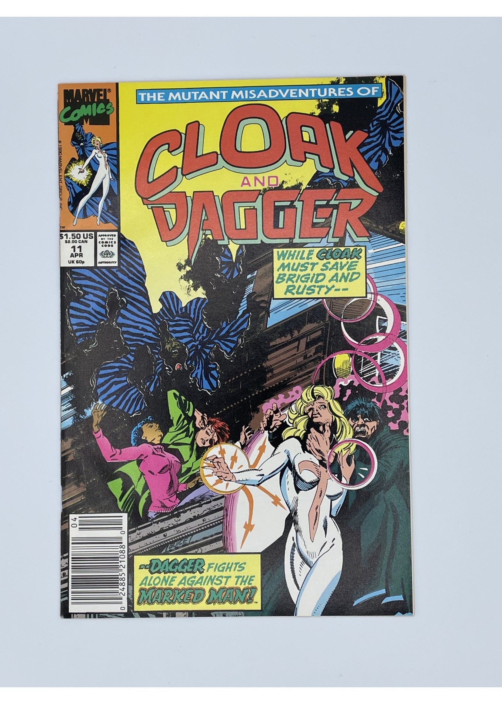Marvel Mutant Misadventures Of Cloak And Dagger #11 Marvel April 1990