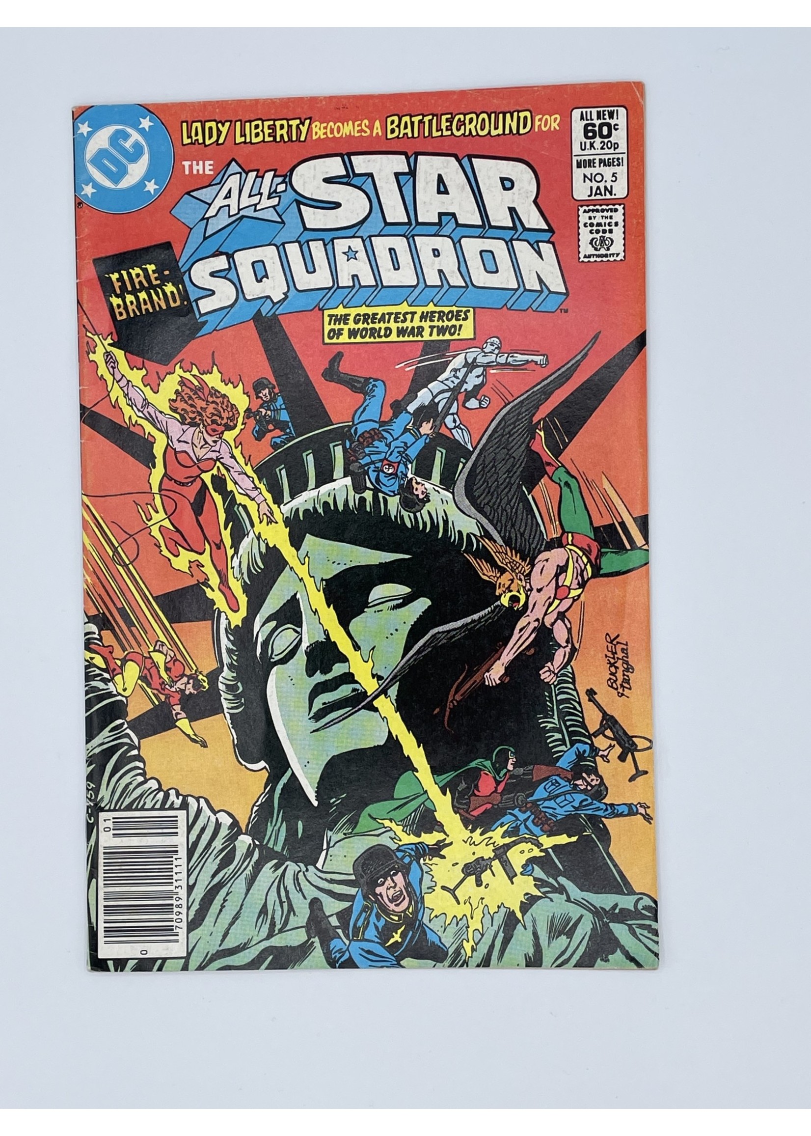 DC All-Star Squadron #5 Dc January 1982