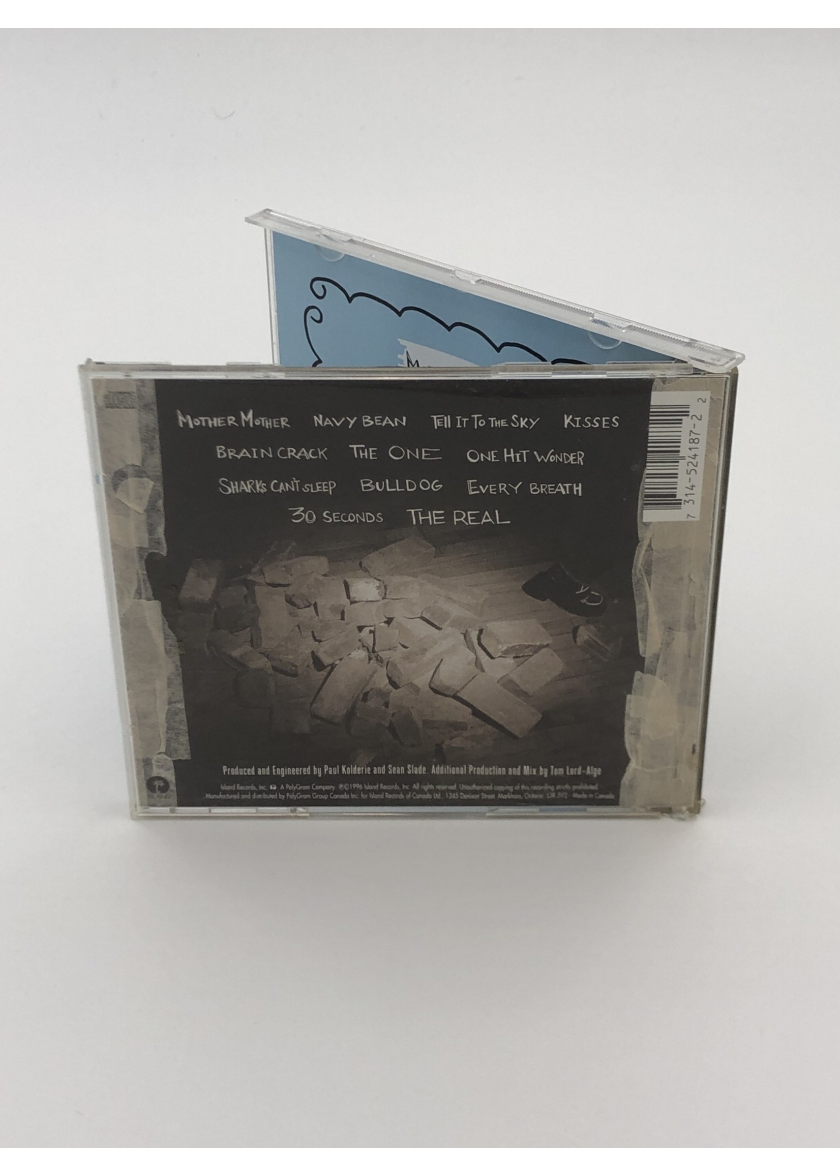 CD Tracy Bonham The Burdens of Being Upright CD