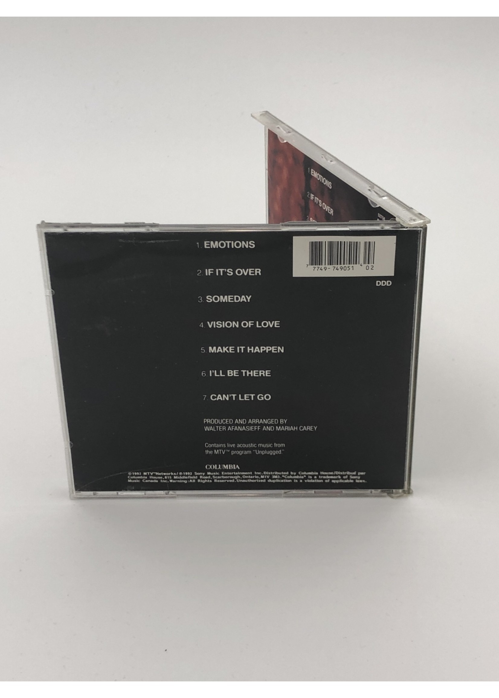 CD Mariah Carey MTV Unplugged EP CD