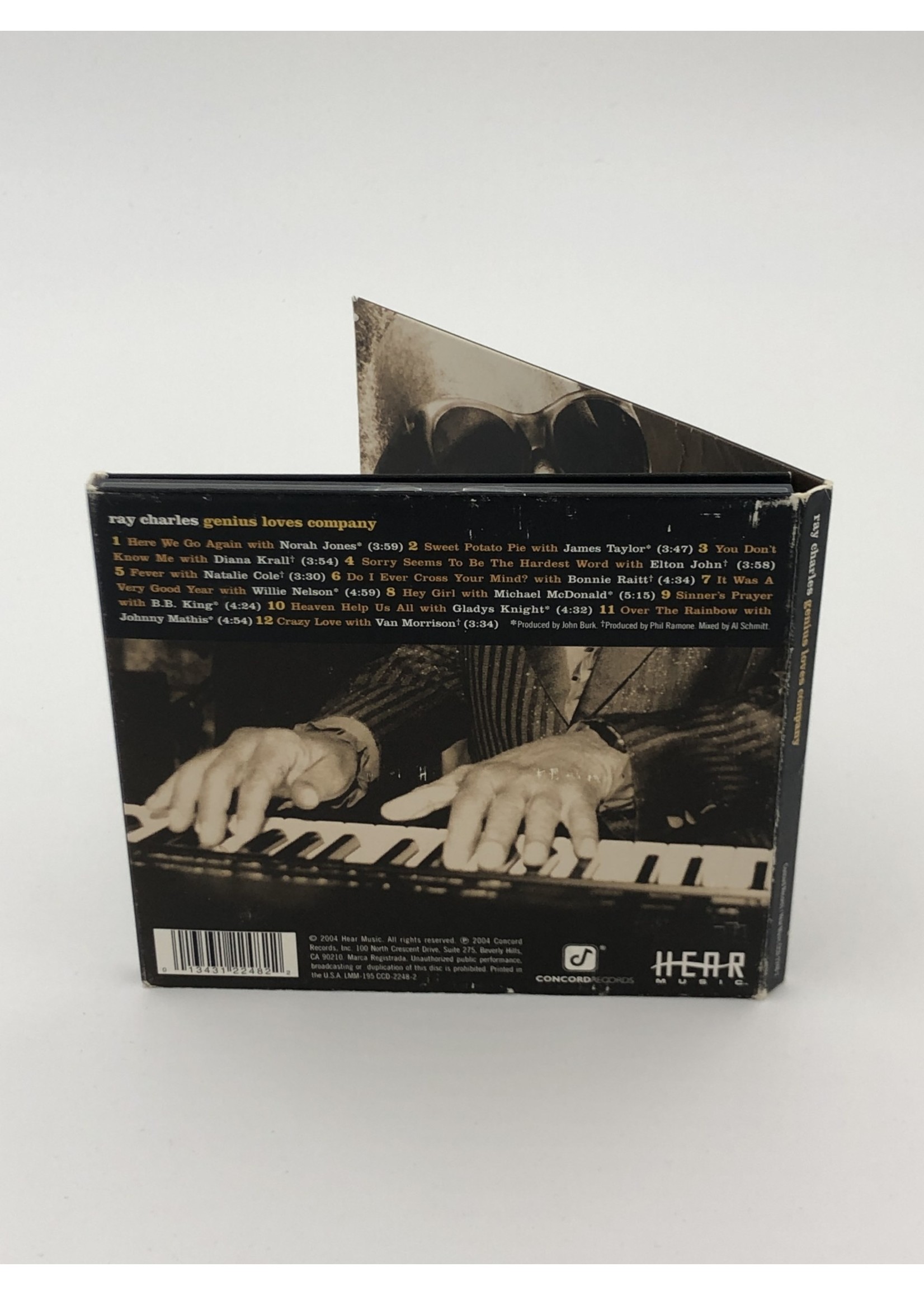 CD Ray Charles Genius Loves Company CD