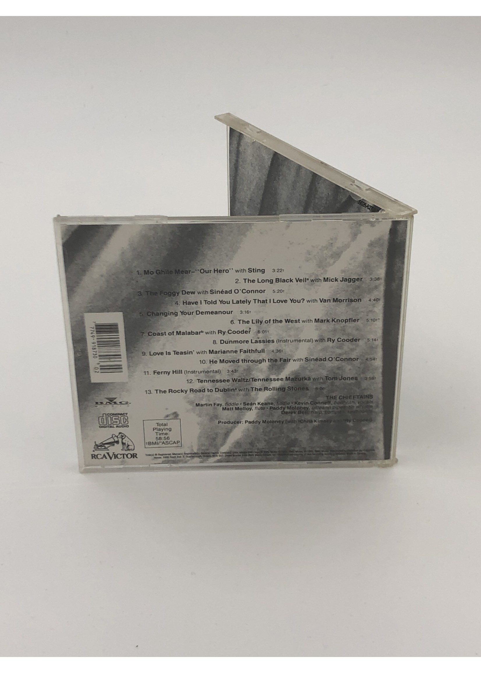 CD The Chieftains The Long Black Veil CD