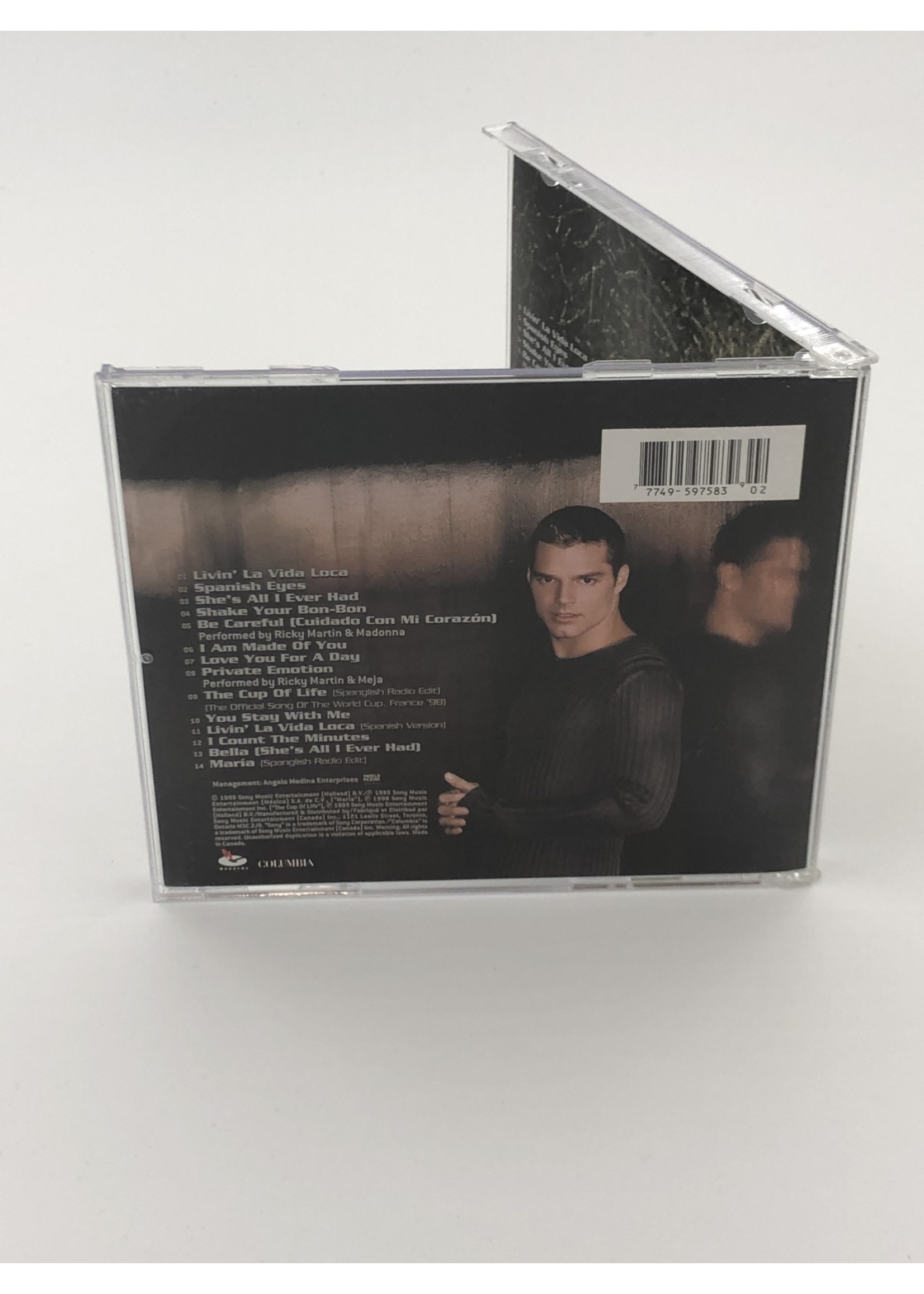 CD Ricky Martin: Ricky Martin CD