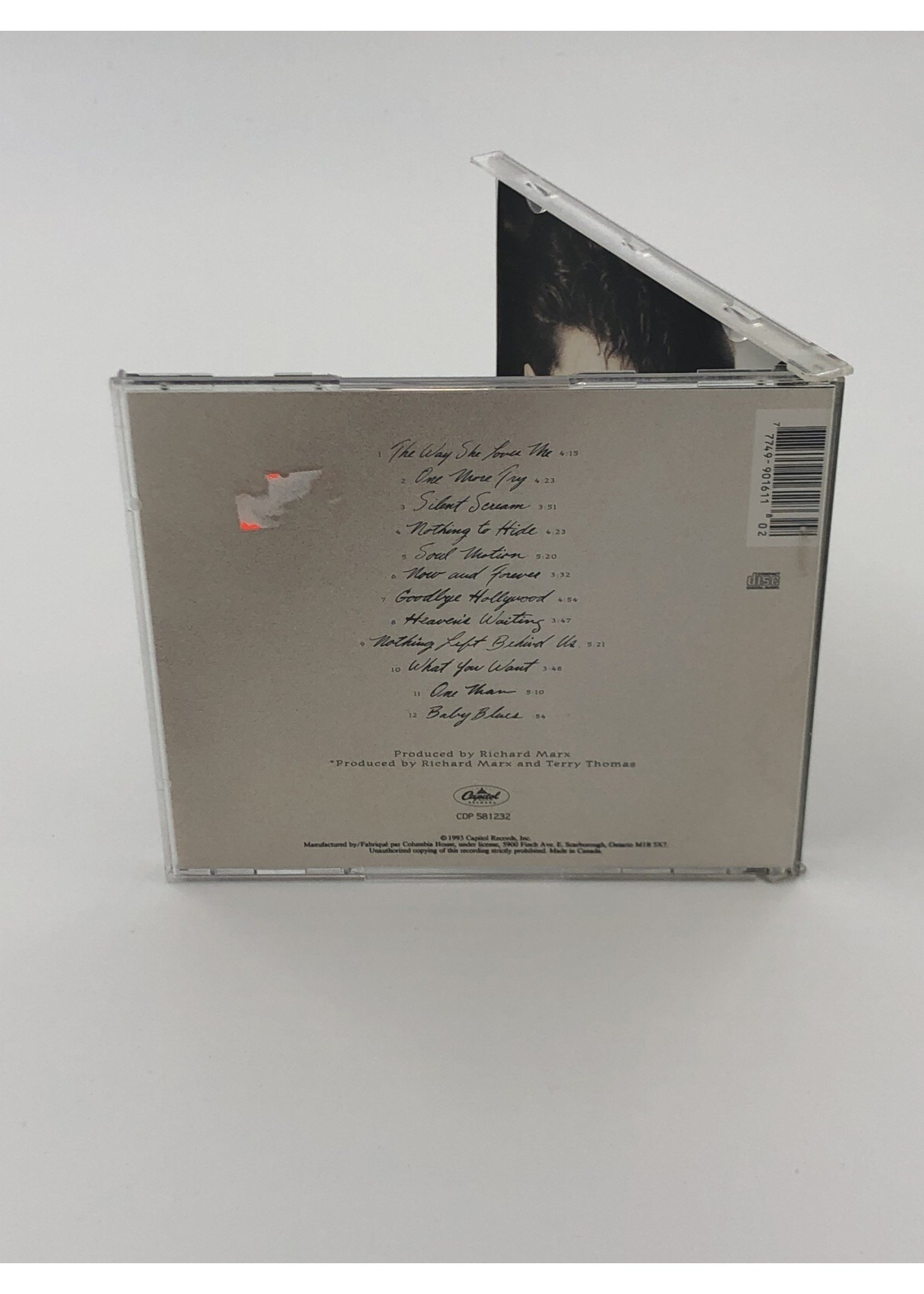CD Richard Marx Paid Vacation CD