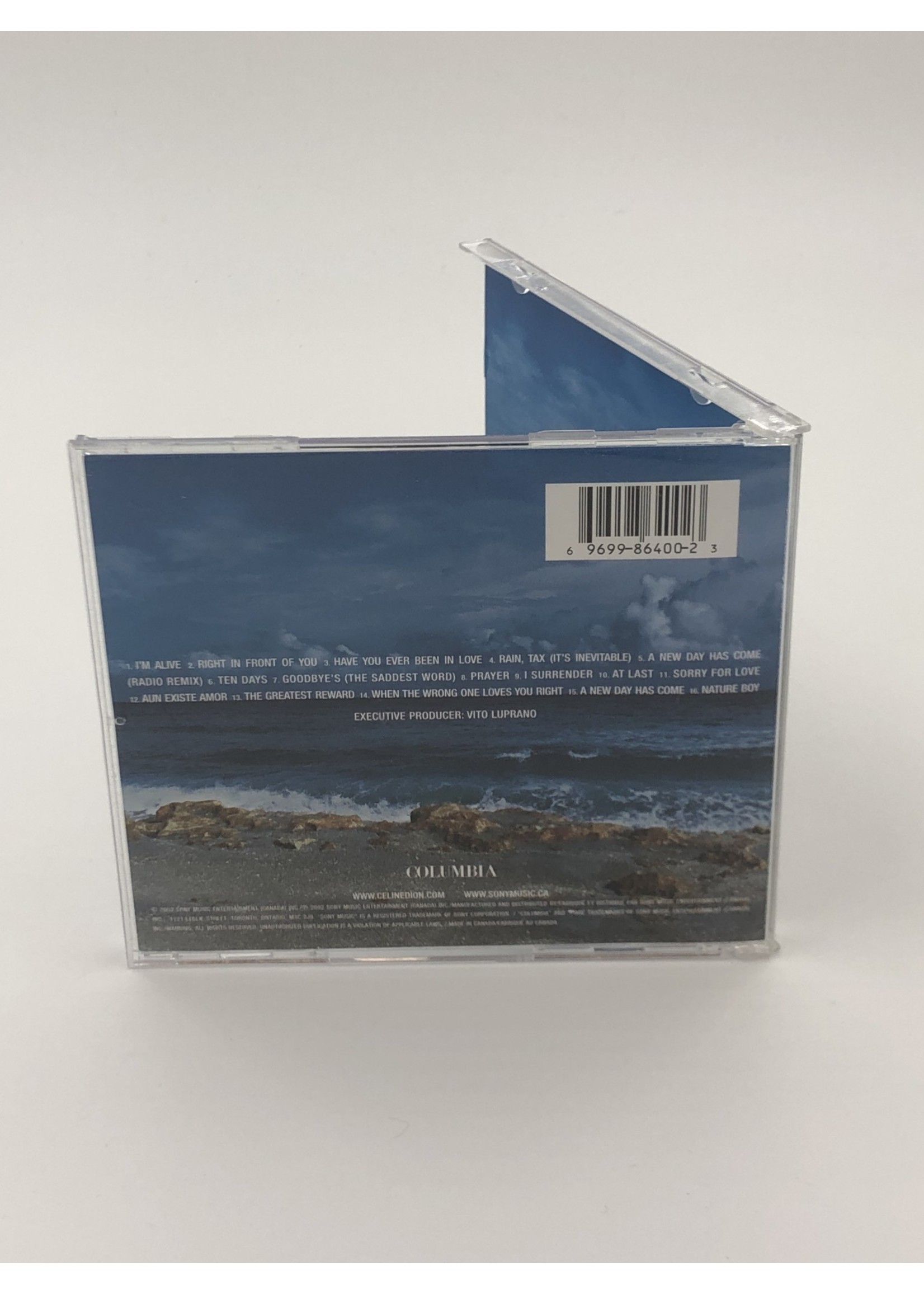 CD Celine Dion: A New Day has Come CD